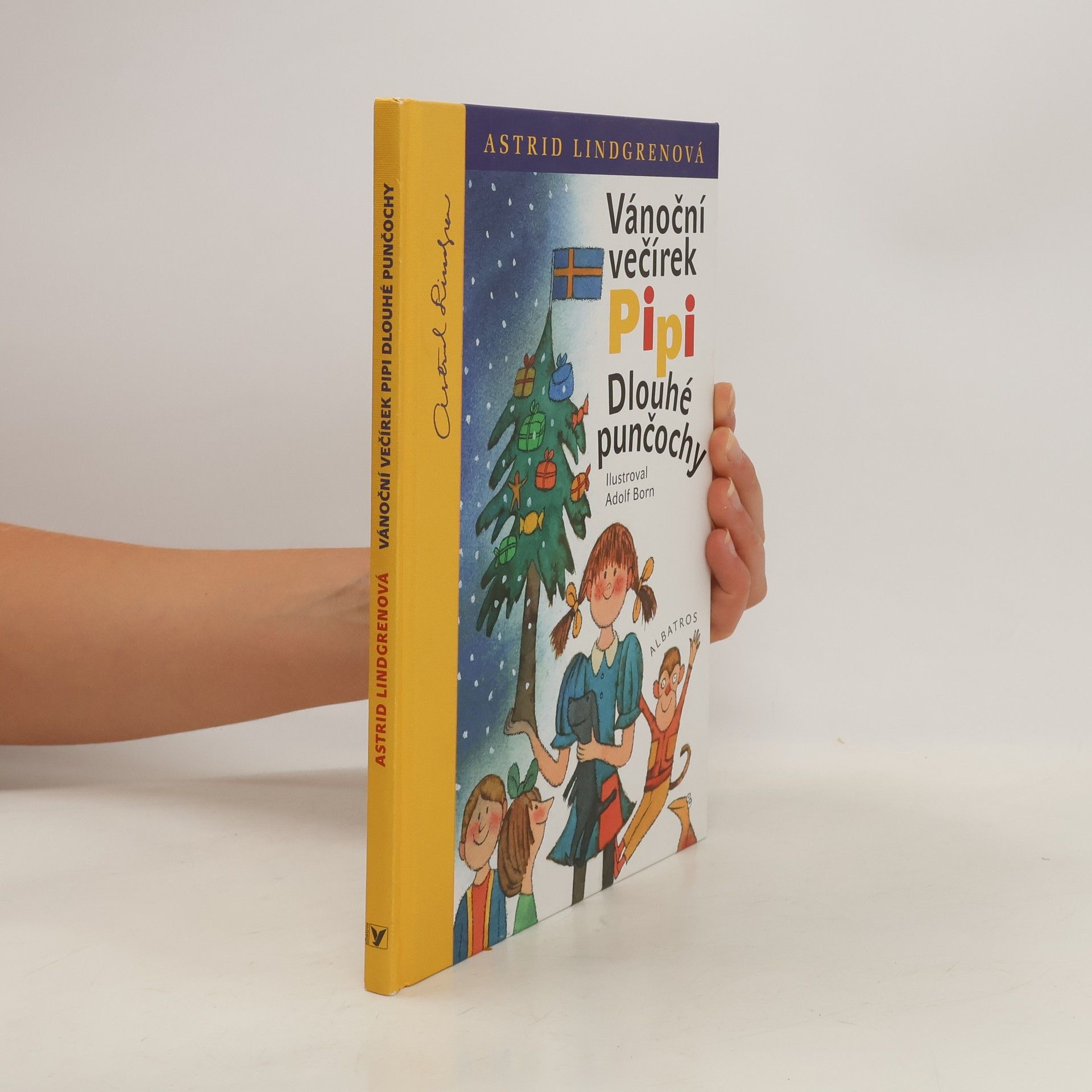 Astrid Lindgren Vánoční večírek Pipi Dlouhé punčochy