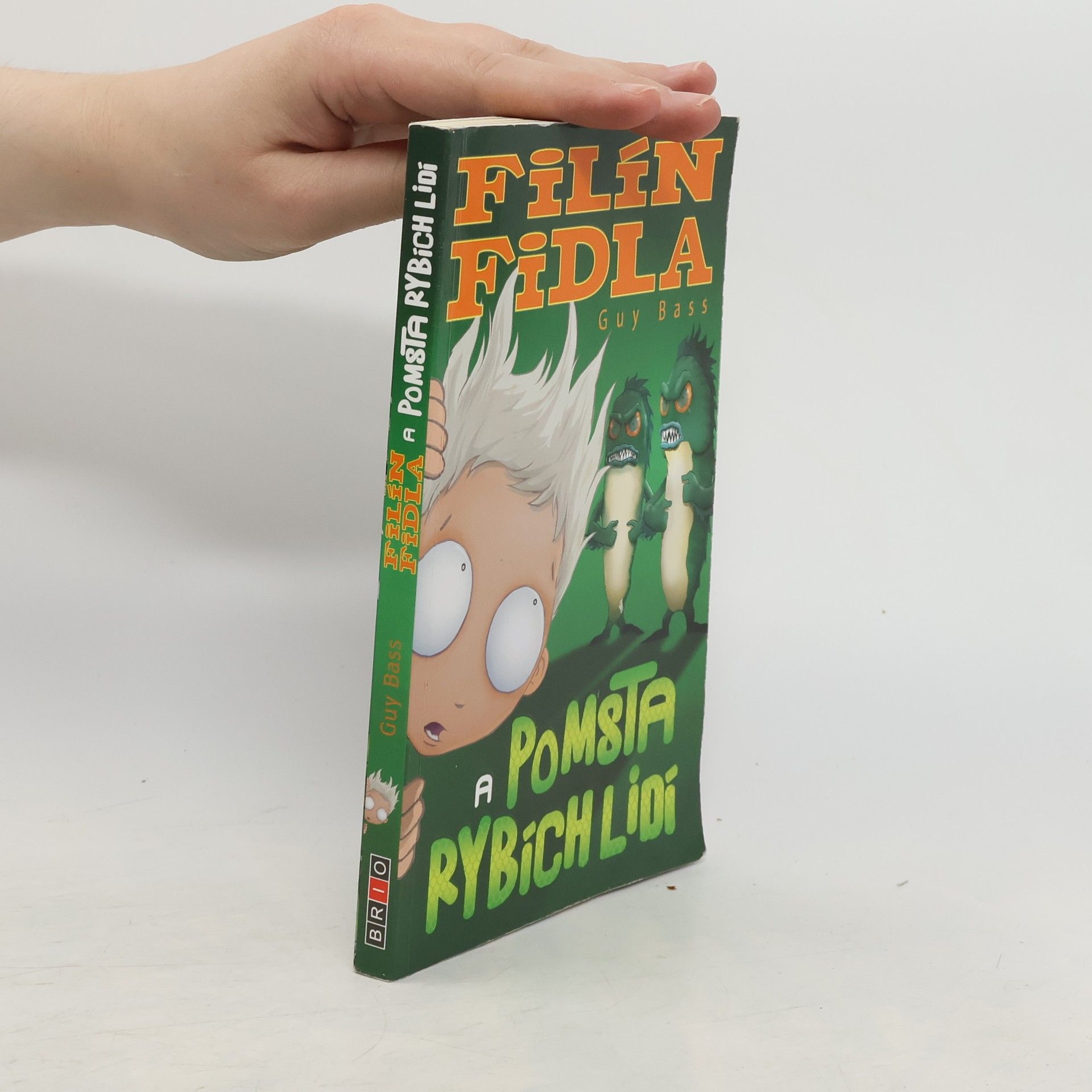 Guy Bass Filín Fidla a pomsta rybích lidí