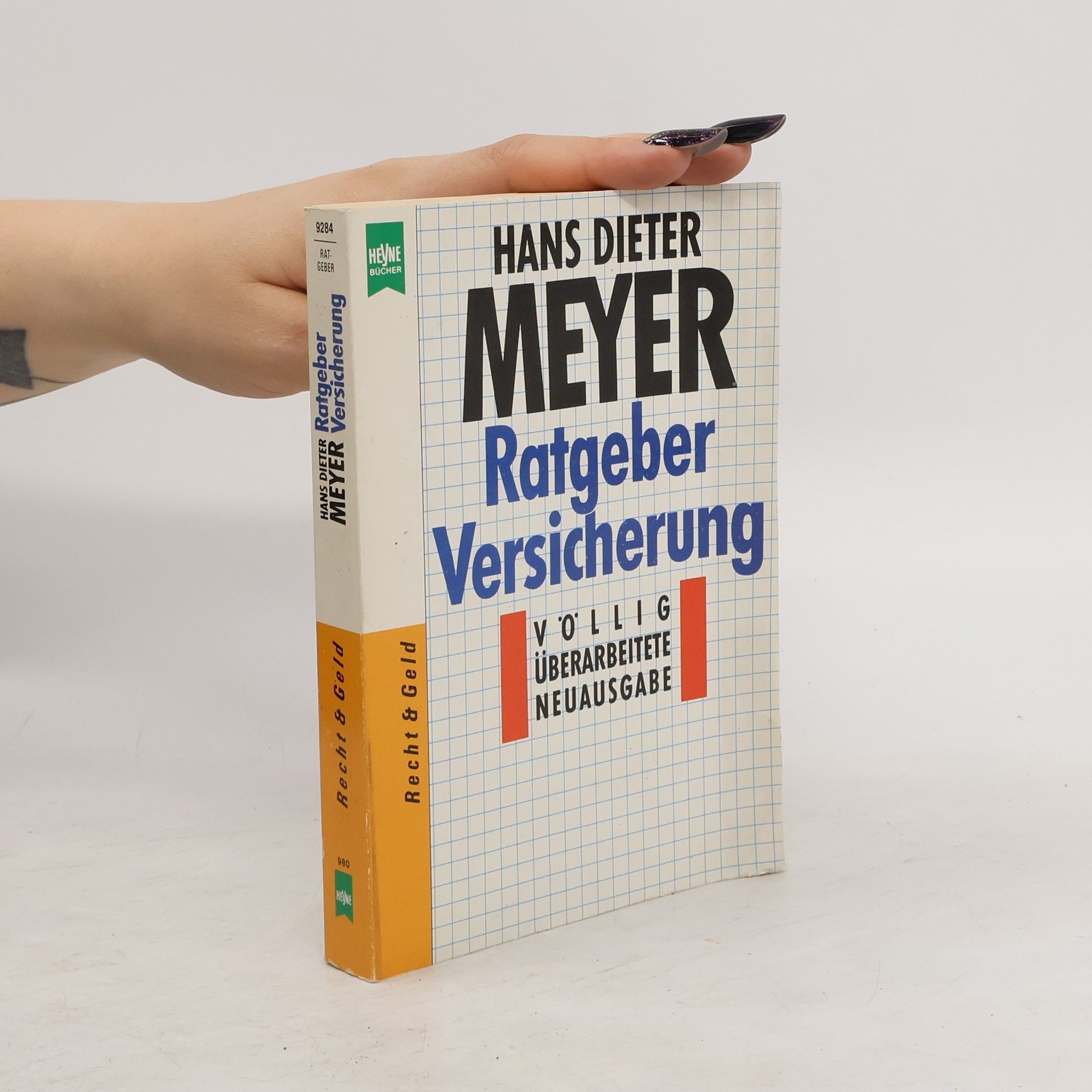 Hans Dieter Meyer Ratgeber Versicherung