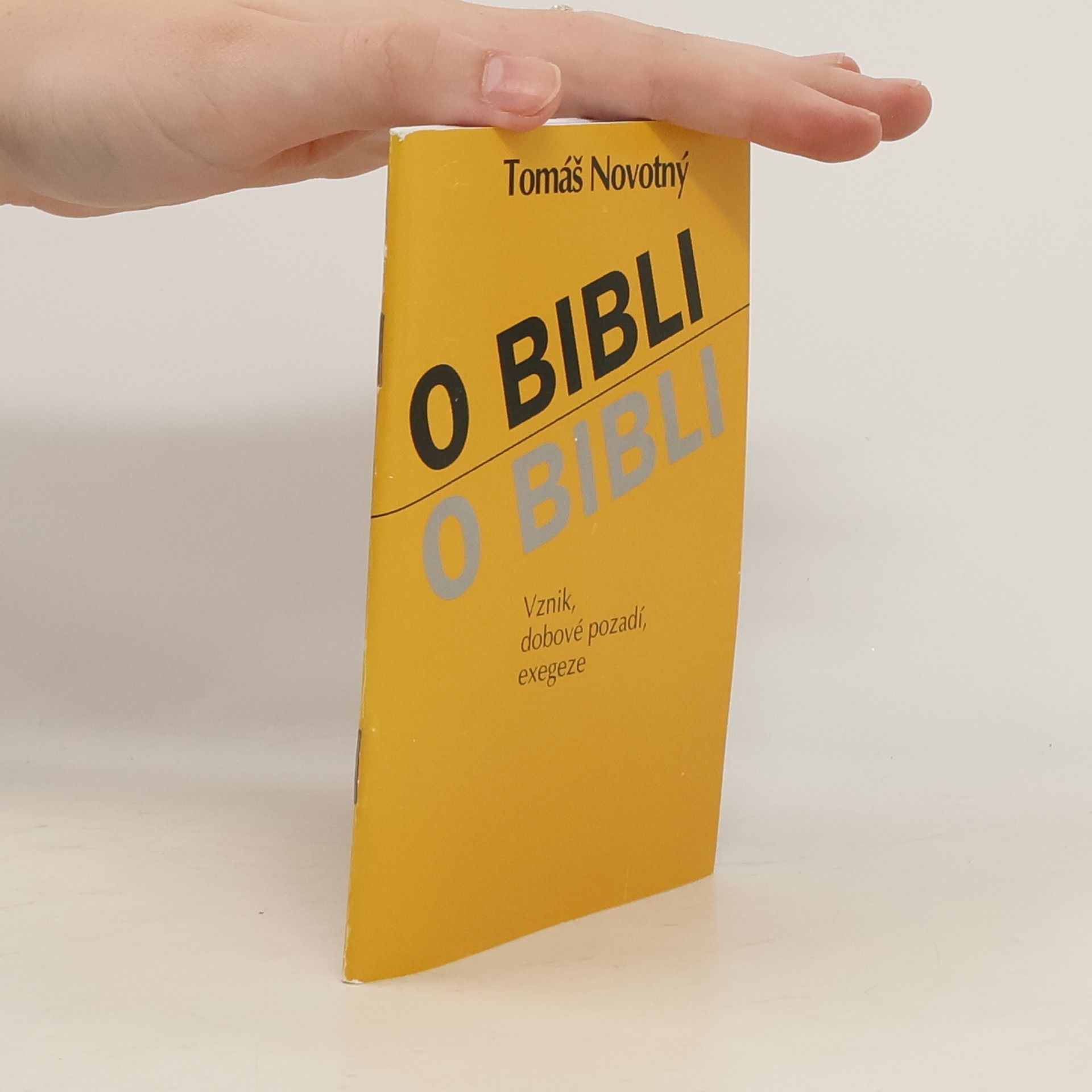 Tomáš Novotný O Bibli