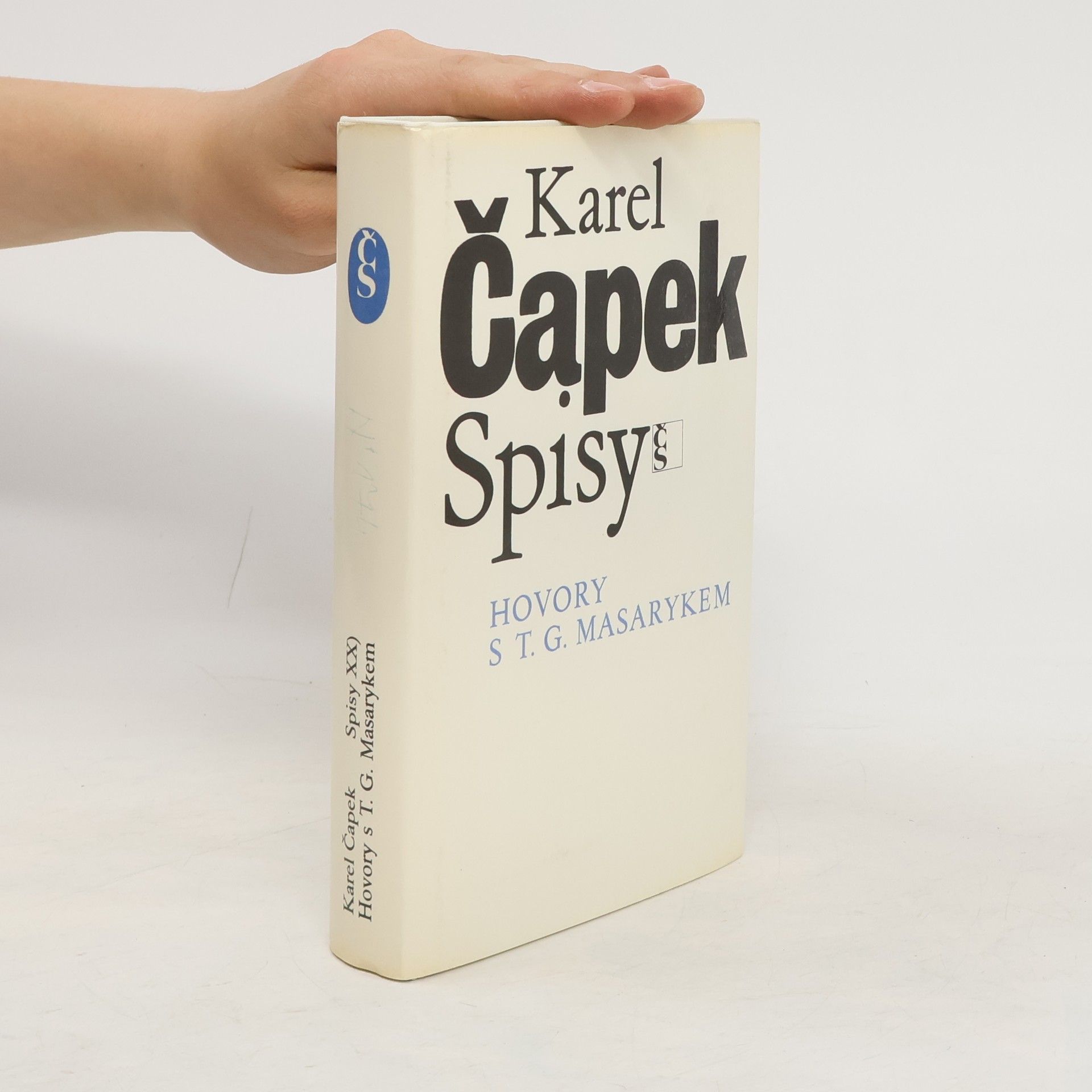 Karel Čapek Hovory s T. G. Masarykem