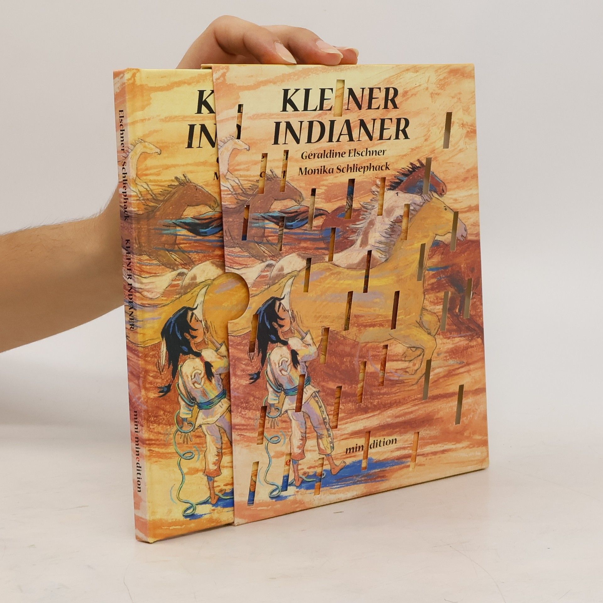 Géraldine Elschner Kleiner Indianer Fallender Schnee