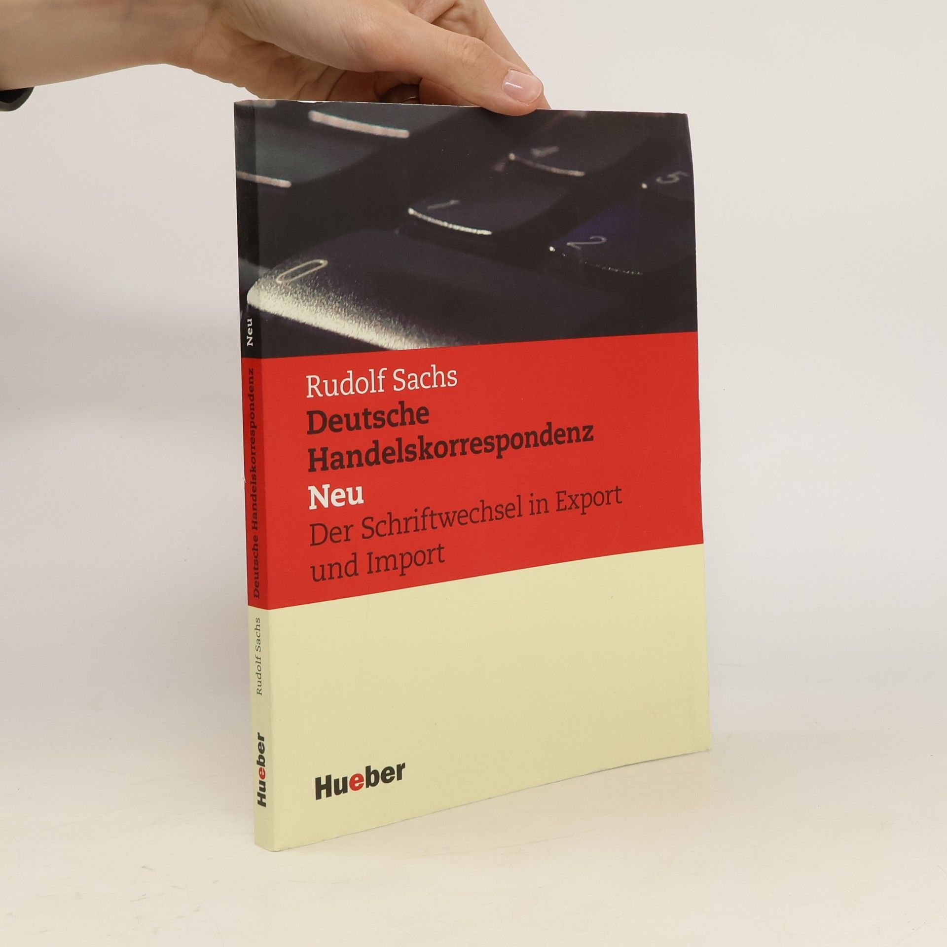 Rudolf Sachs Deutsche Handelskorrespondenz Neu