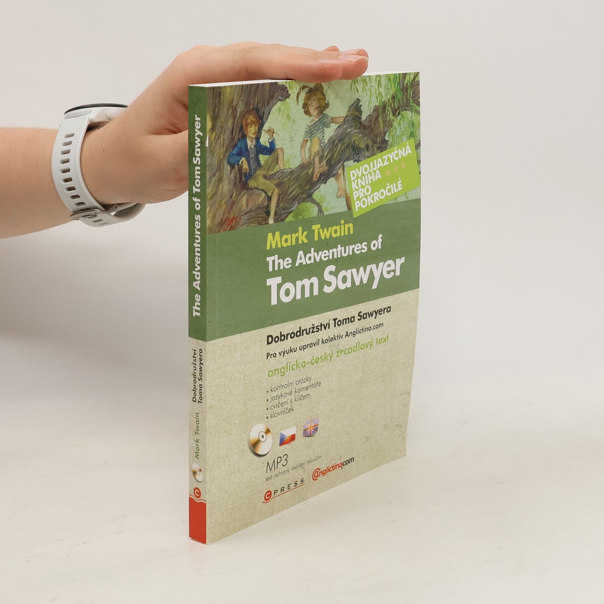 Mark Twain The Adventures of Tom Sawyer (anglicko-český text)