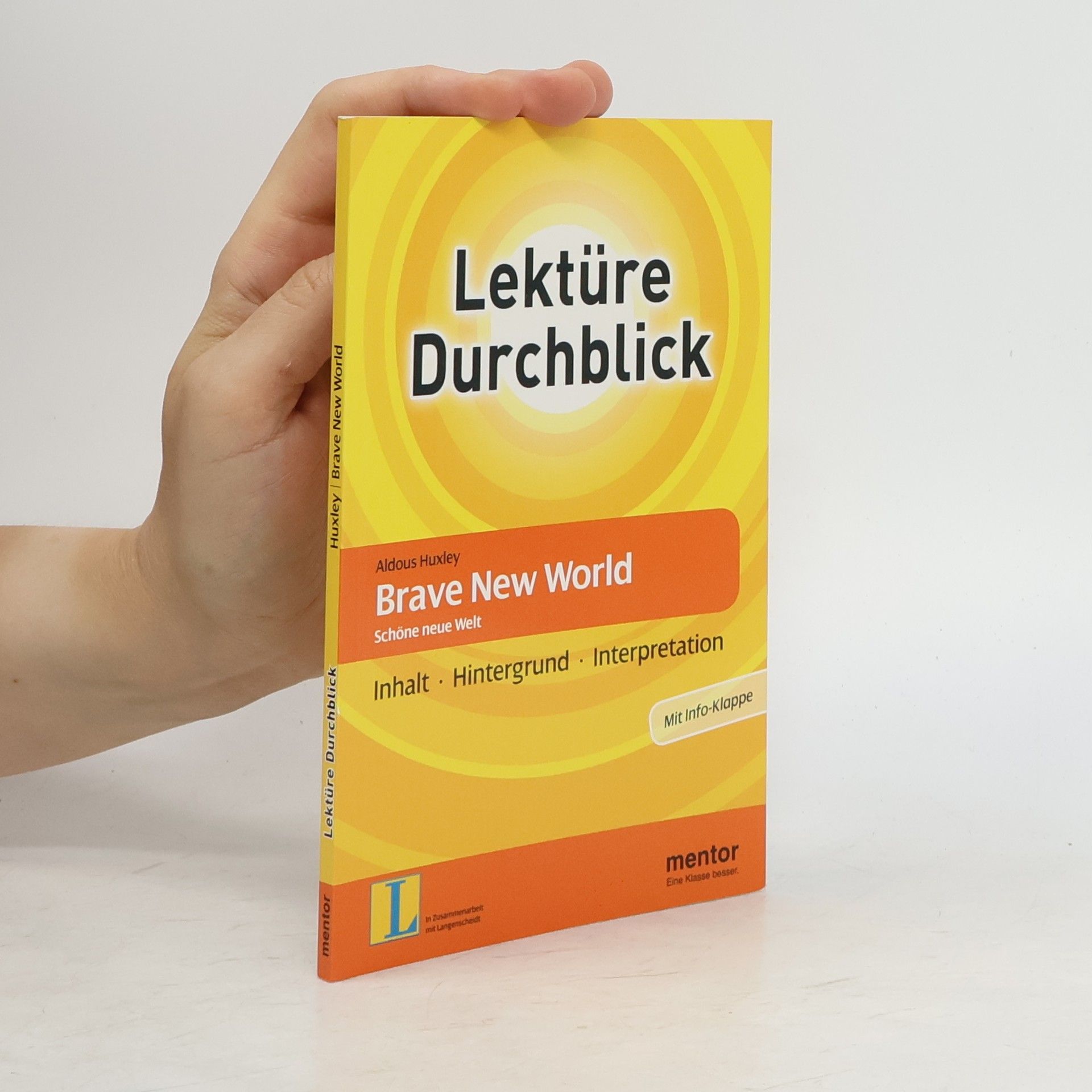 Rüdiger Hermes Aldous Huxley, Brave New World - Schöne neue Welt