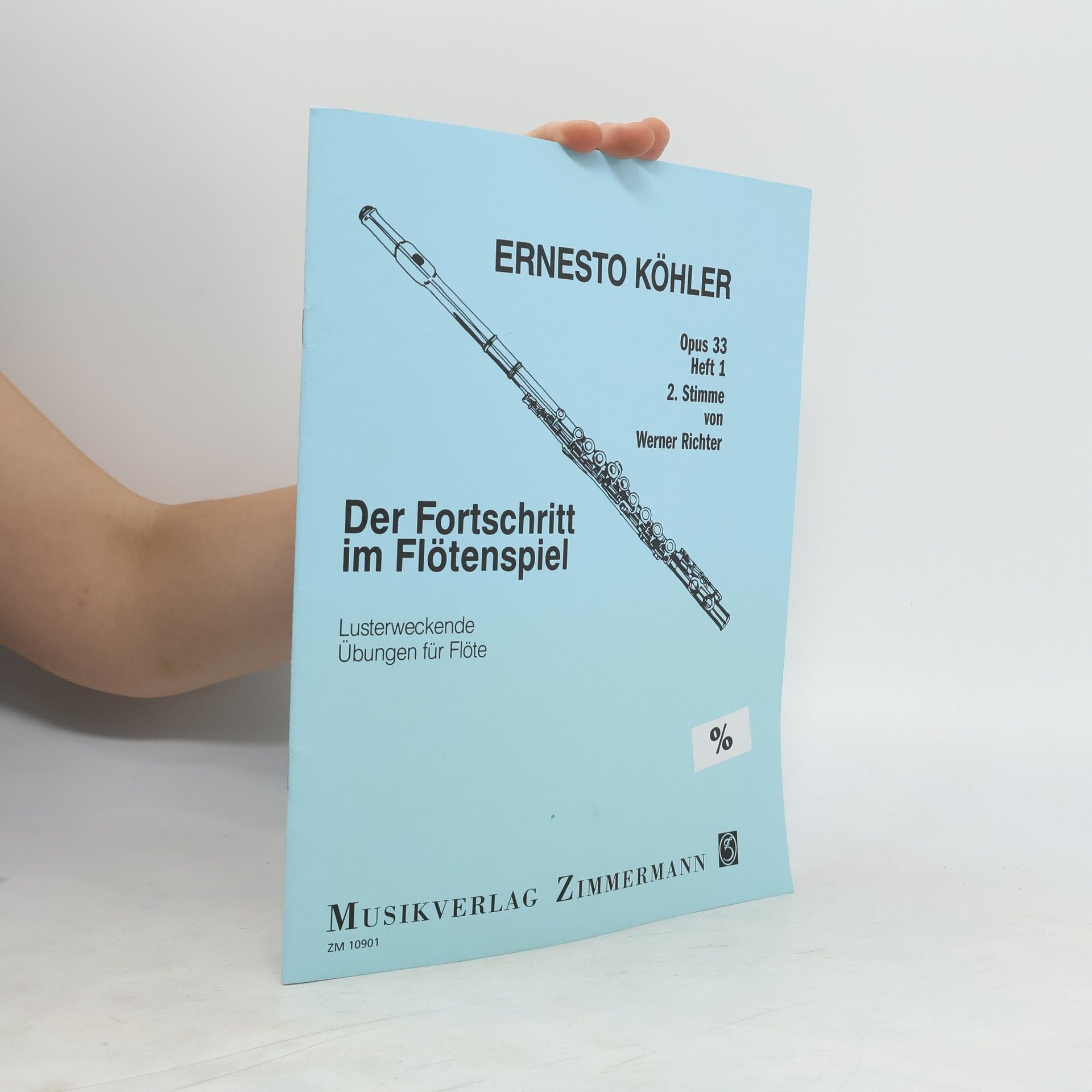 Ernesto Köhler Der Fortschritt im Flötenspiel. Op. 33, Heft 1