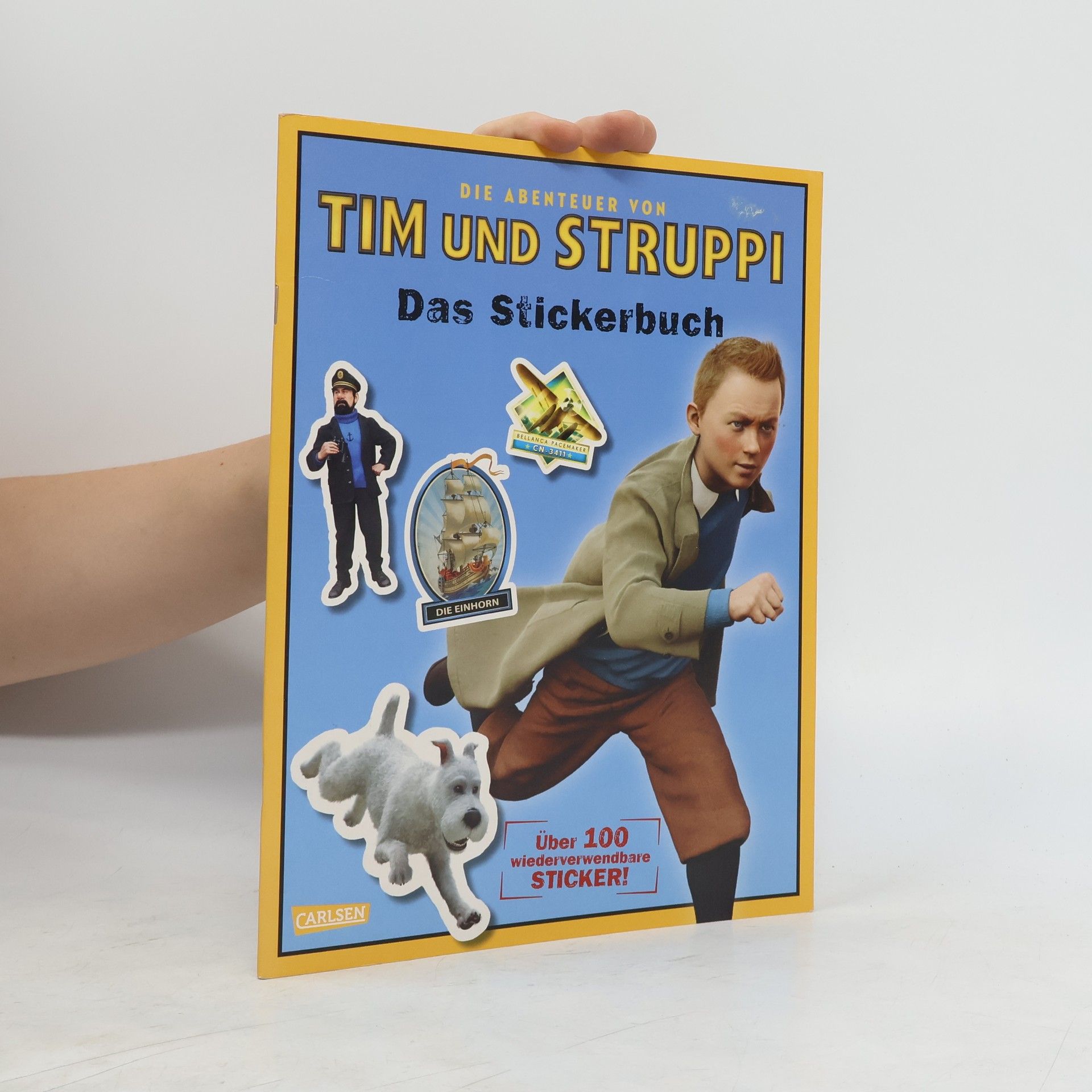 Collectif d'auteurs Die Abenteuer von Tim und Struppi Das Geheimnis der Einhorn Stickerbuch