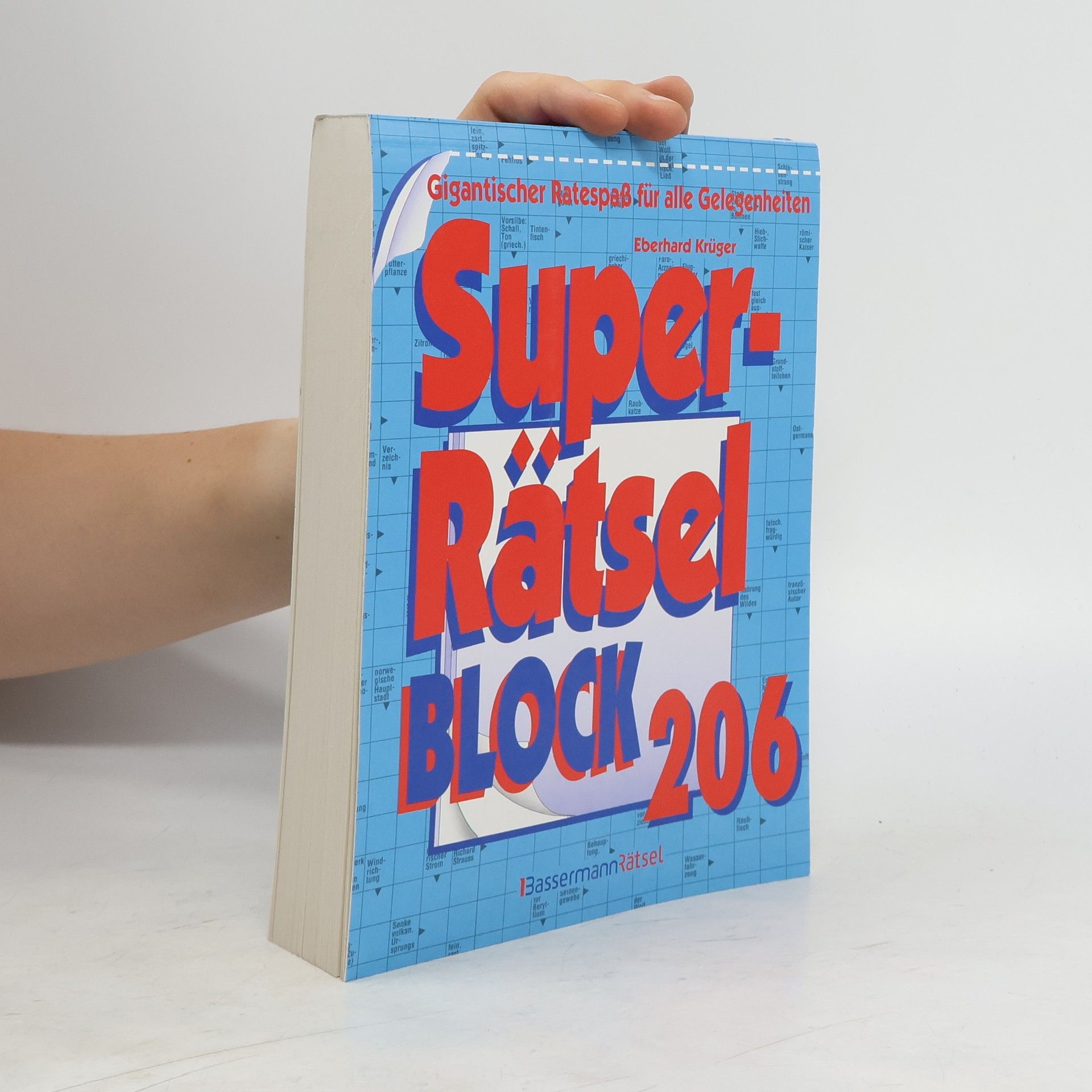 Eberhard Krüger Superrätselblock 206. Gigantischer Ratespaß für alle Gelegenheiten