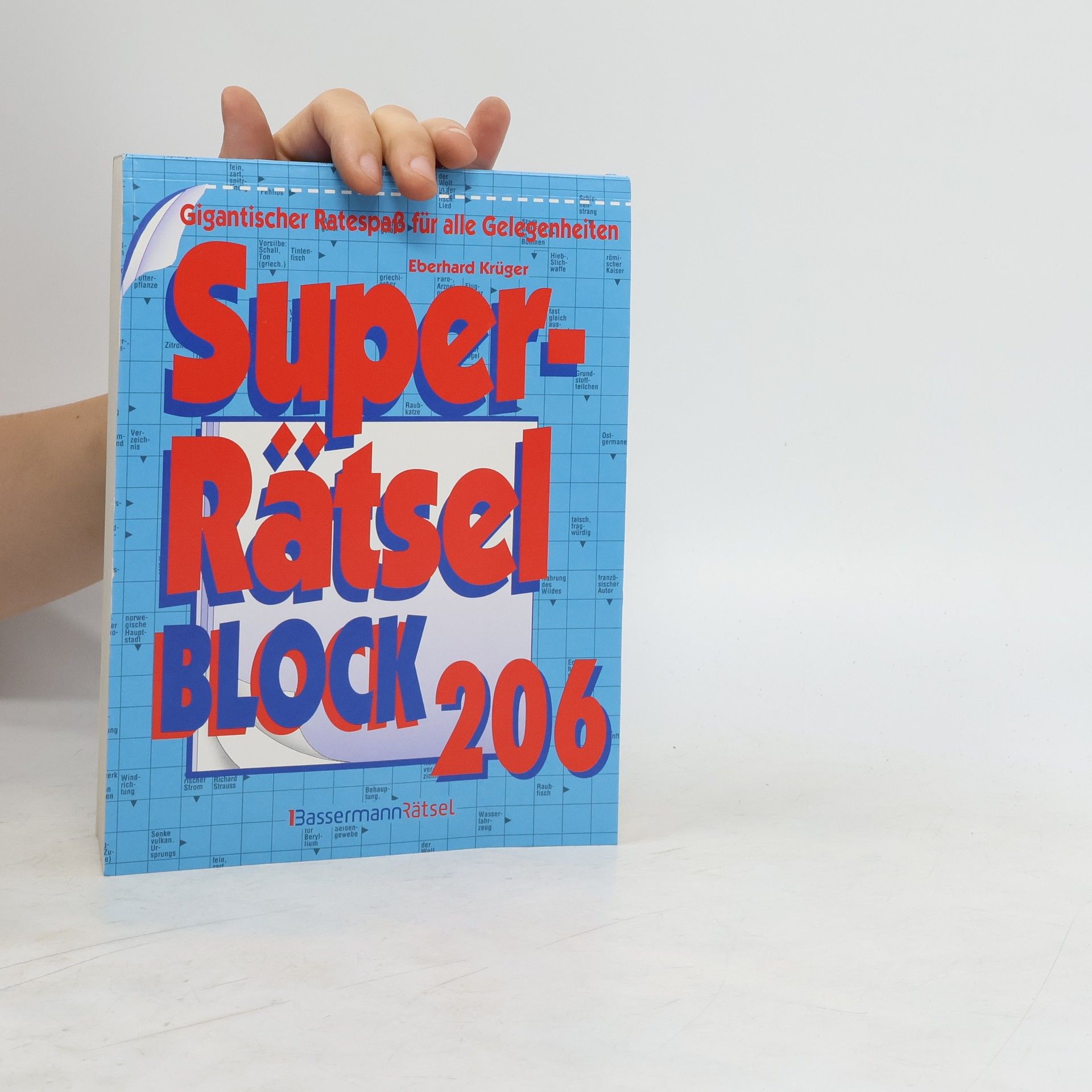 Eberhard Krüger Superrätselblock 206. Gigantischer Ratespaß für alle Gelegenheiten