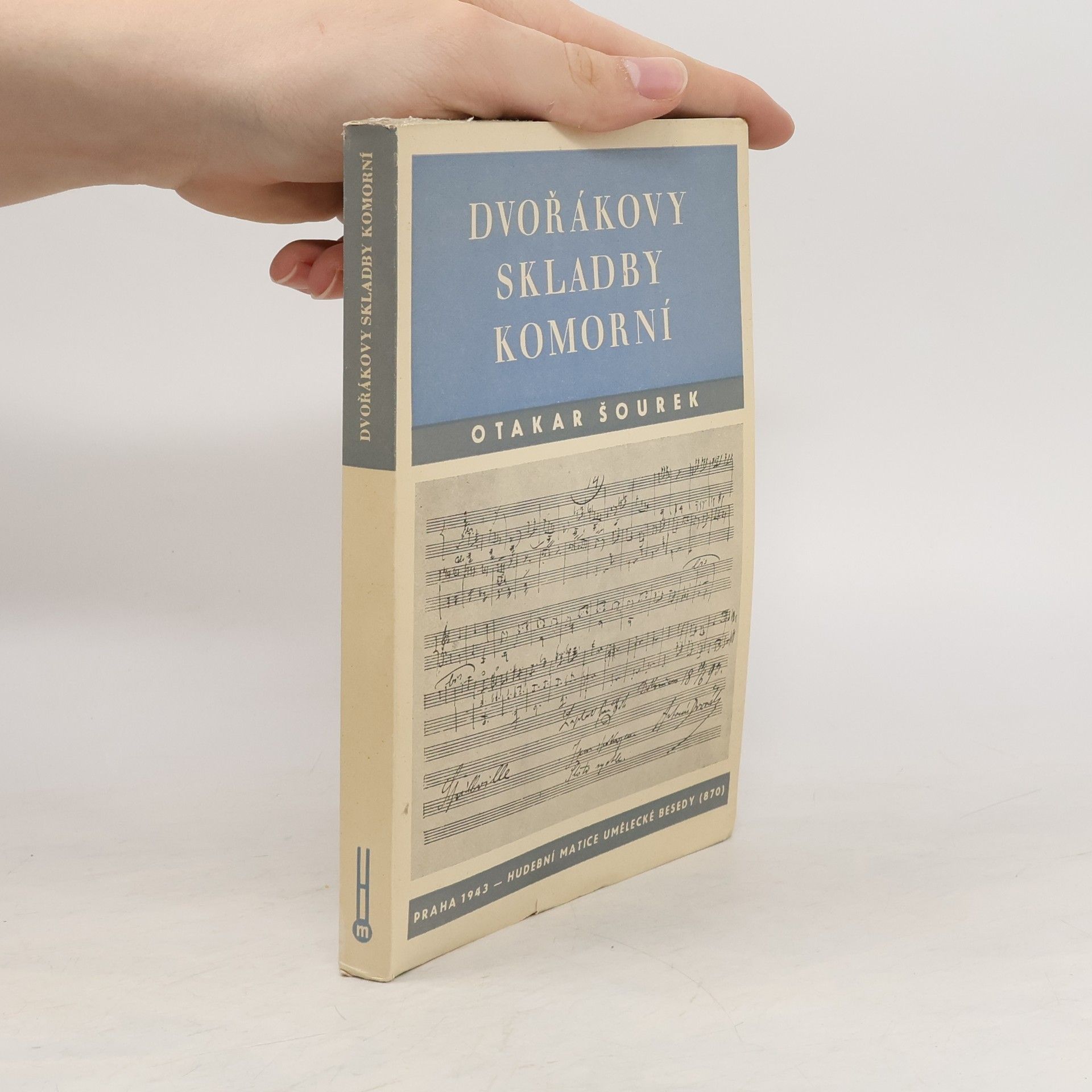 Otakar Šourek Dvořákovy skladby komorní
