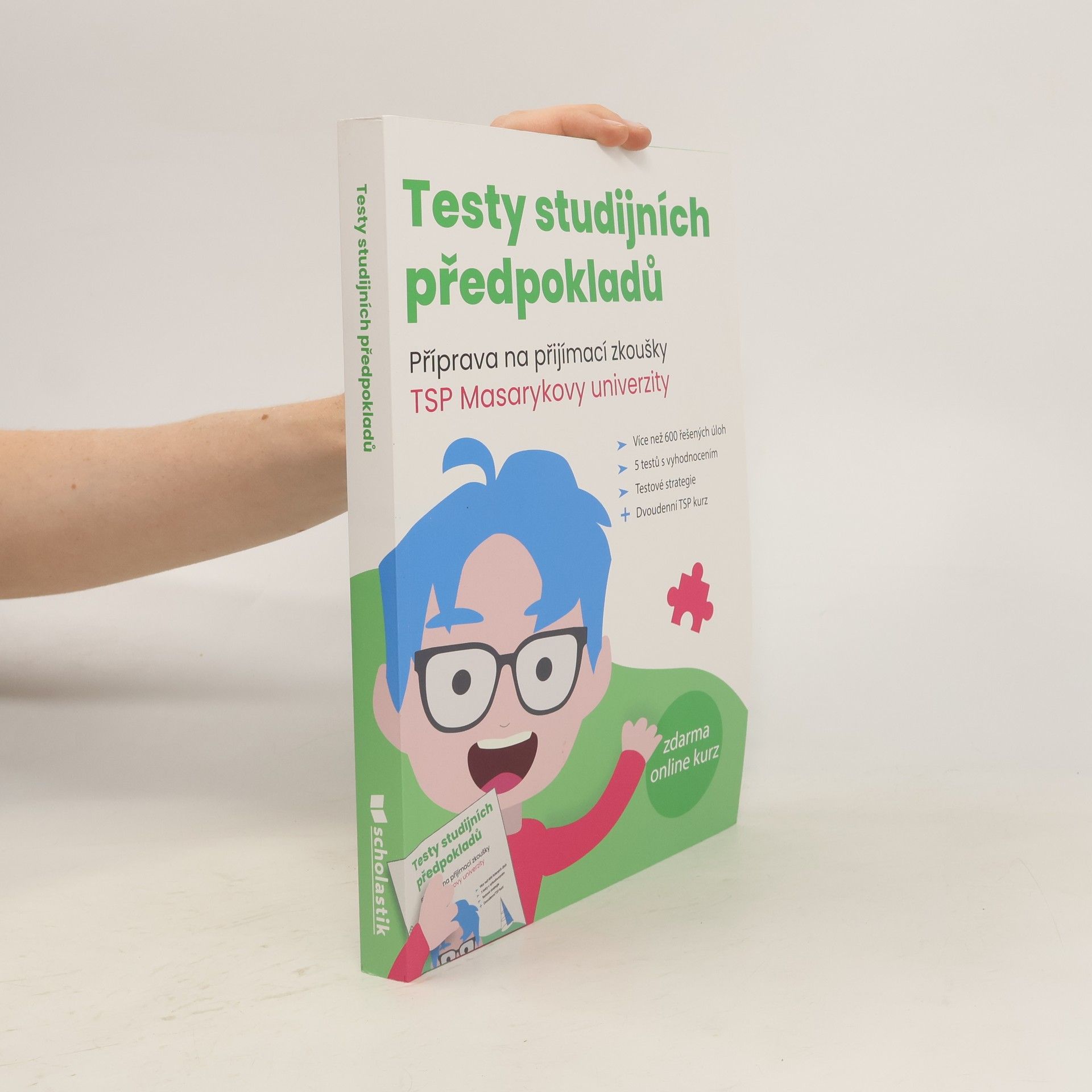 Matěj Vitouch Testy studijních předpokladů : příprava na přijímací zkoušky TSP Masarykovy univerzity