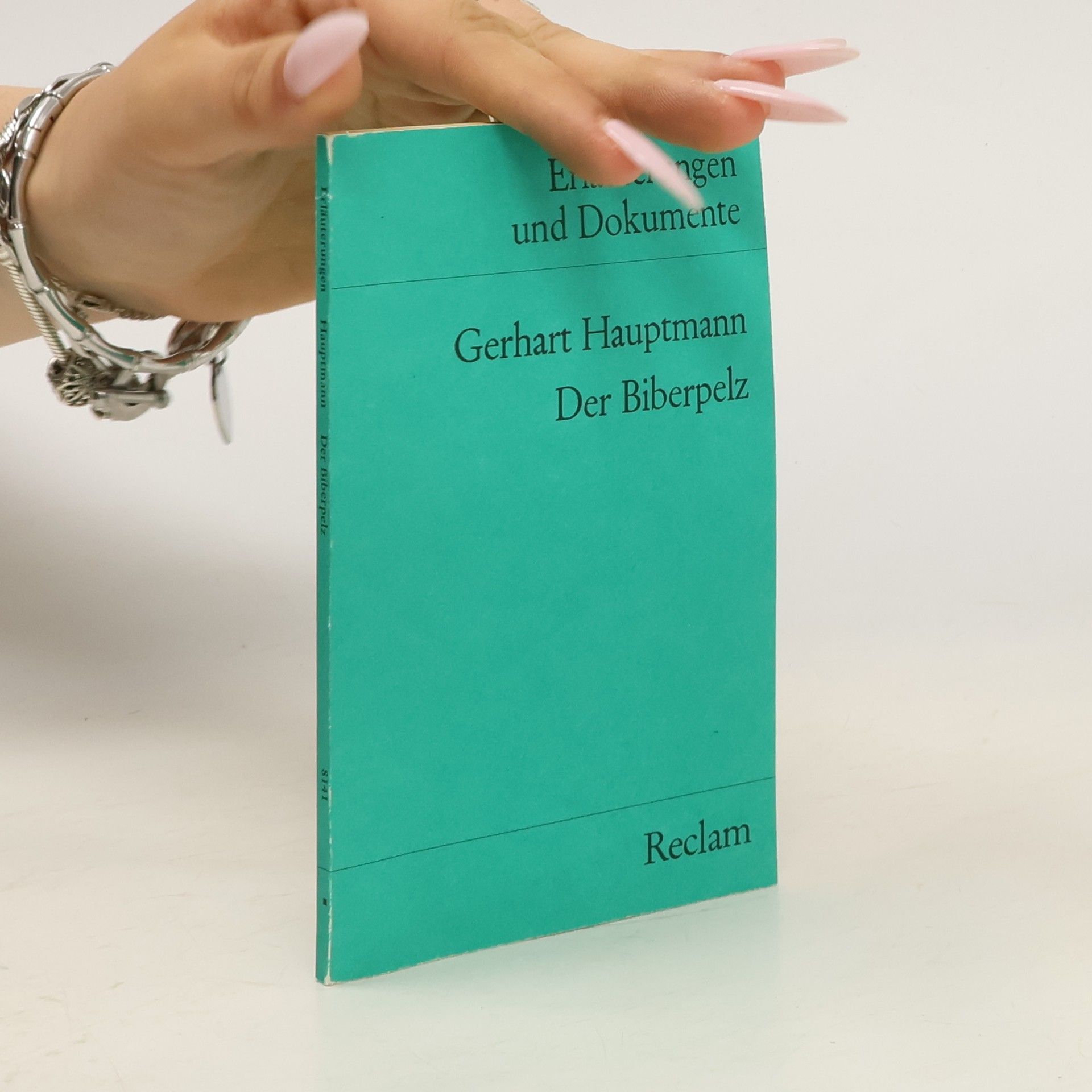 Werner Bellmann Gerhart Hauptmann, Der Biberpelz