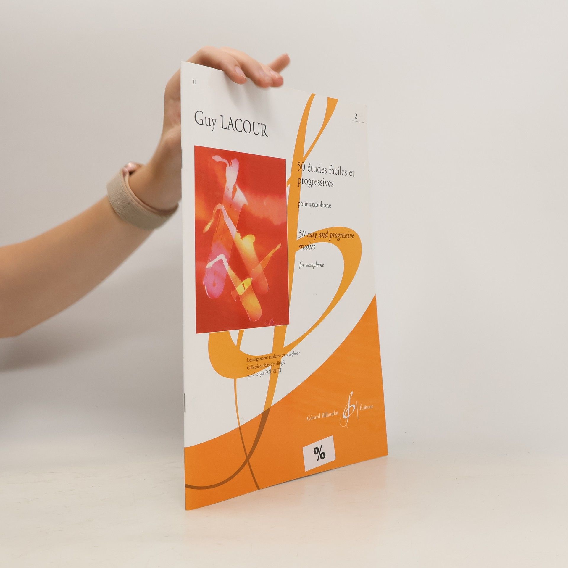 Guy Lacour 50 études faciles et progressives pour saxophone