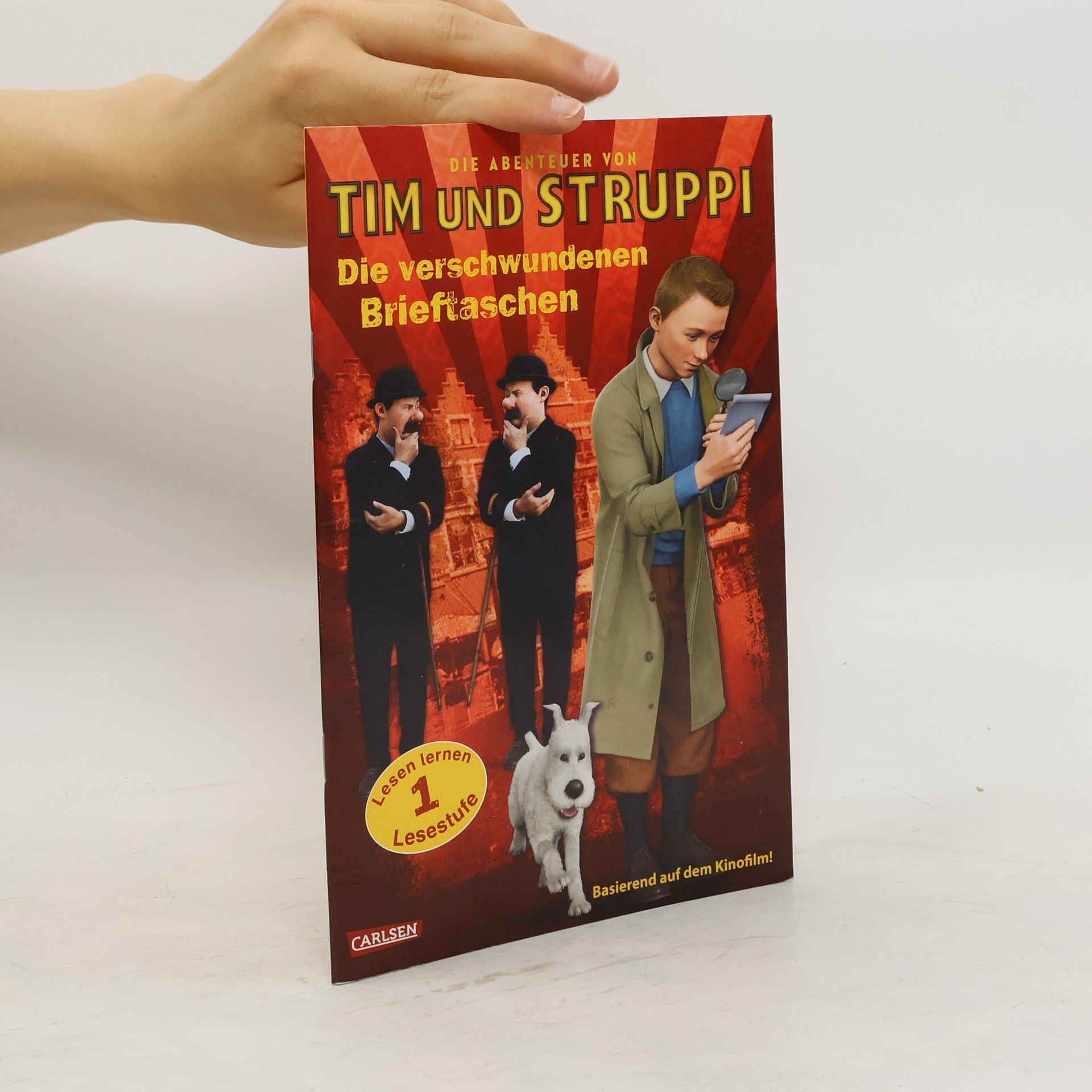 Hergé Tim und Struppi - Die verschwundenen Brieftaschen. Lesestufe 1