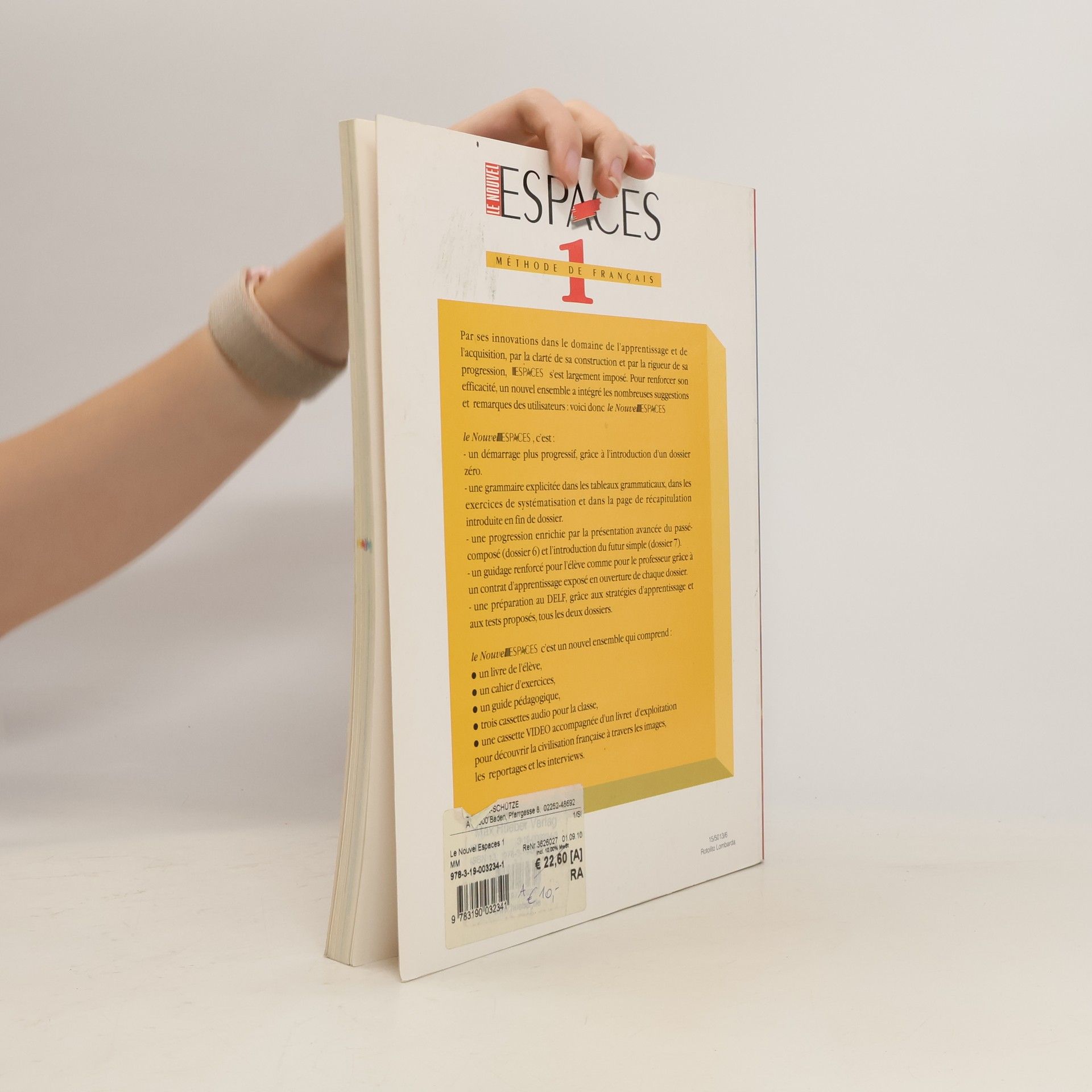 Autorenkollektiv Le nouvel Espaces 1. Arbeitsbuch