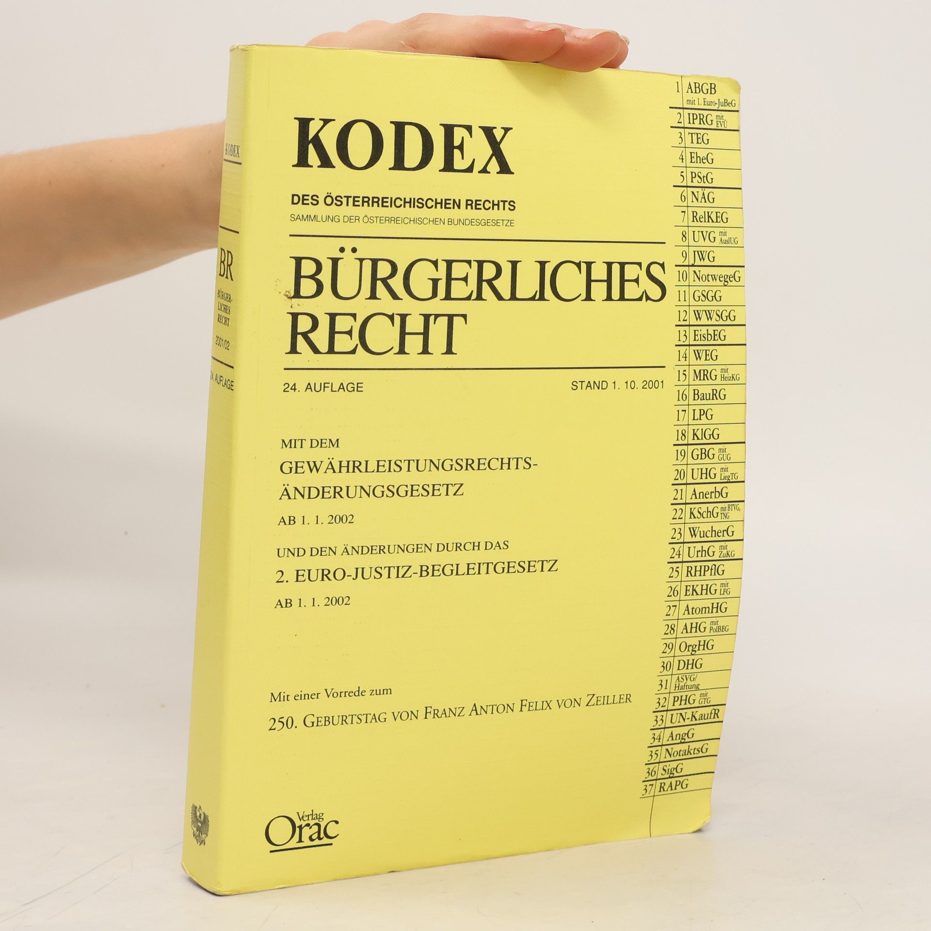 Werner Doralt KODEX Bürgerliches Recht