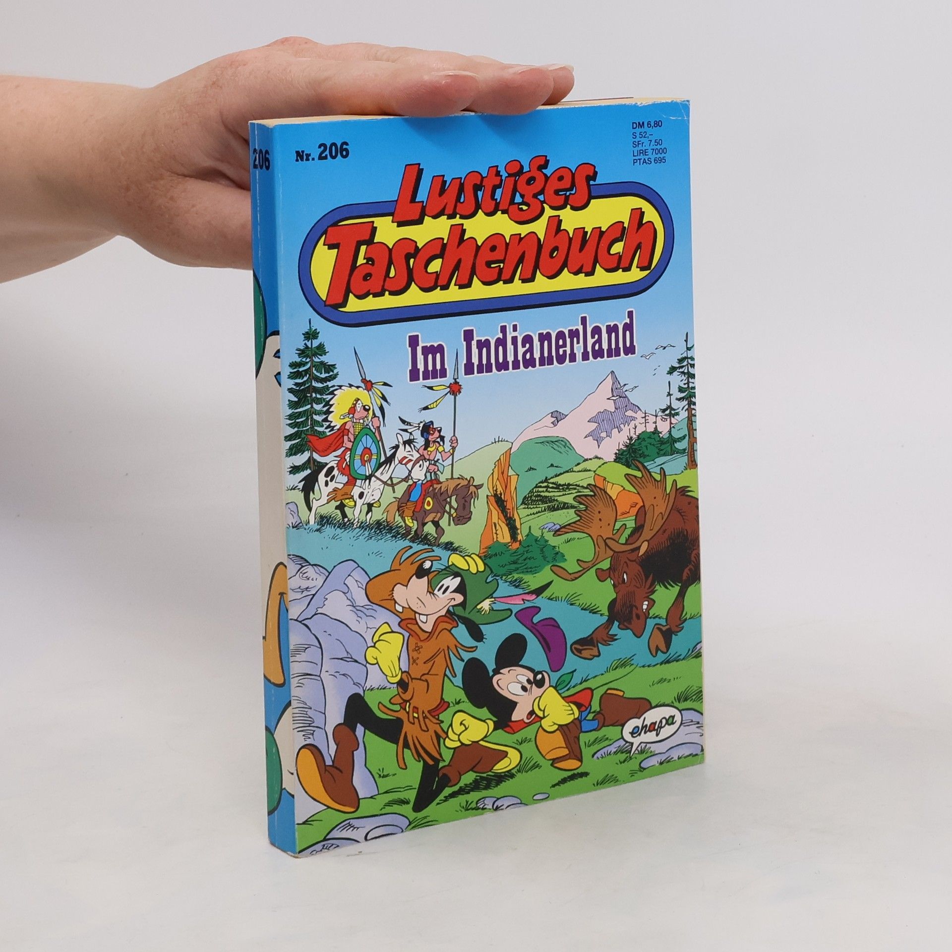 Walt Disney Lustiges Taschenbuch Nr. 206. Im Indianerland