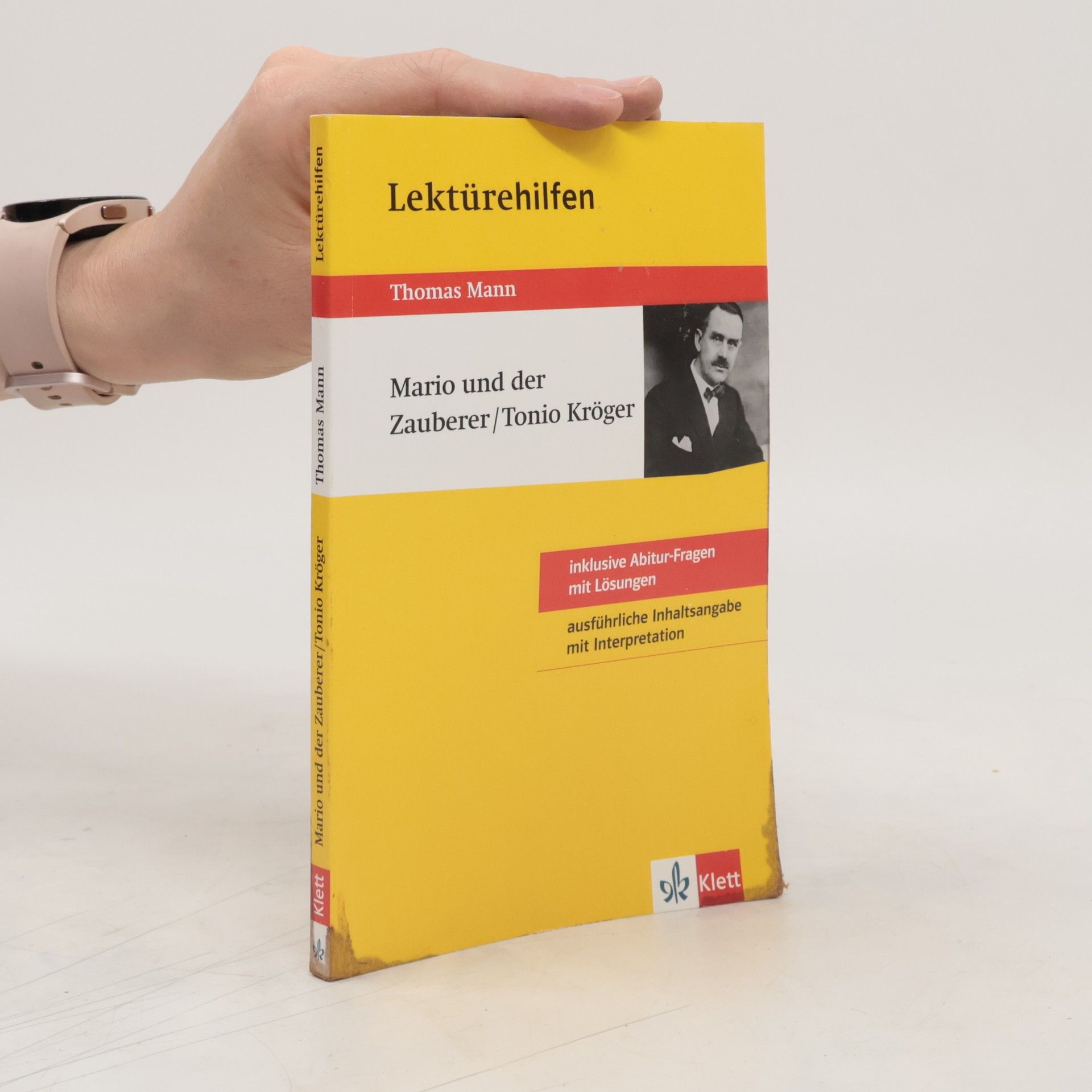 Elisabeth Kaltenbach Lektürehilfen Thomas Mann 'Mario und der Zauberer' / 'Tonio Kröger'