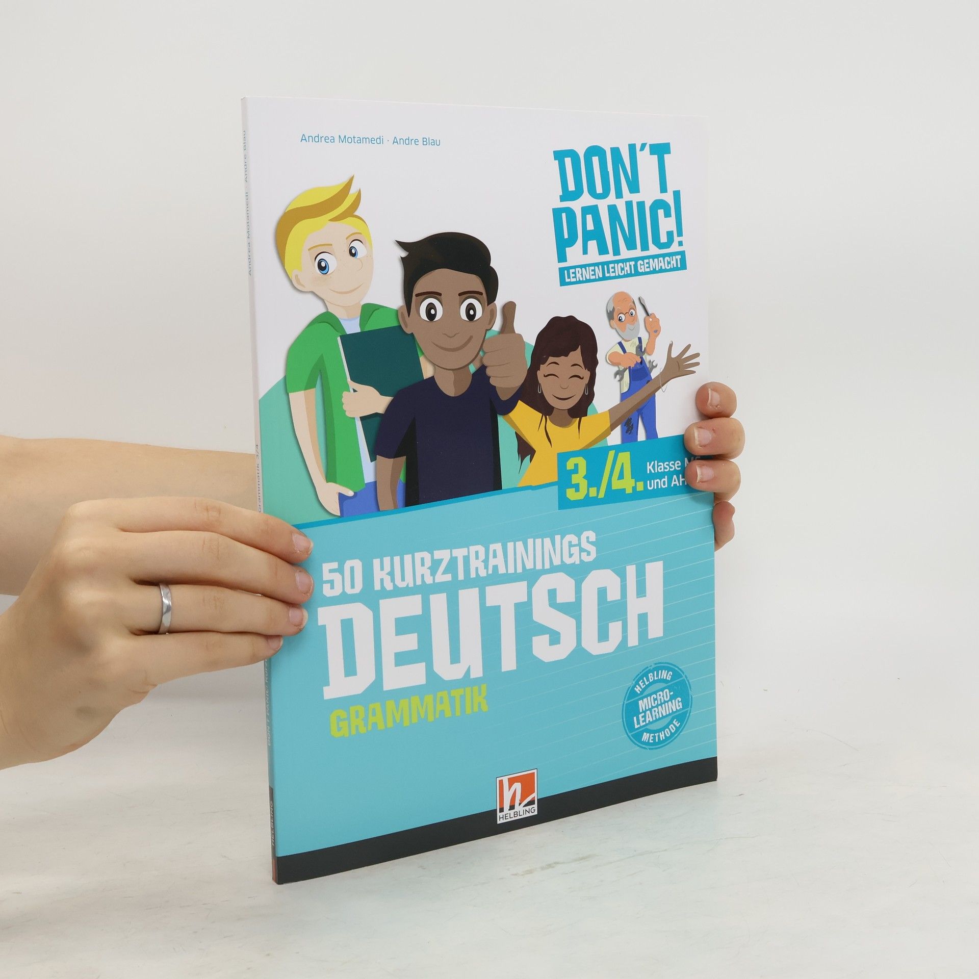 Andrea Motamedi DON'T PANIC! Lernen leicht gemacht, 50 Kurztrainings Deutsch
