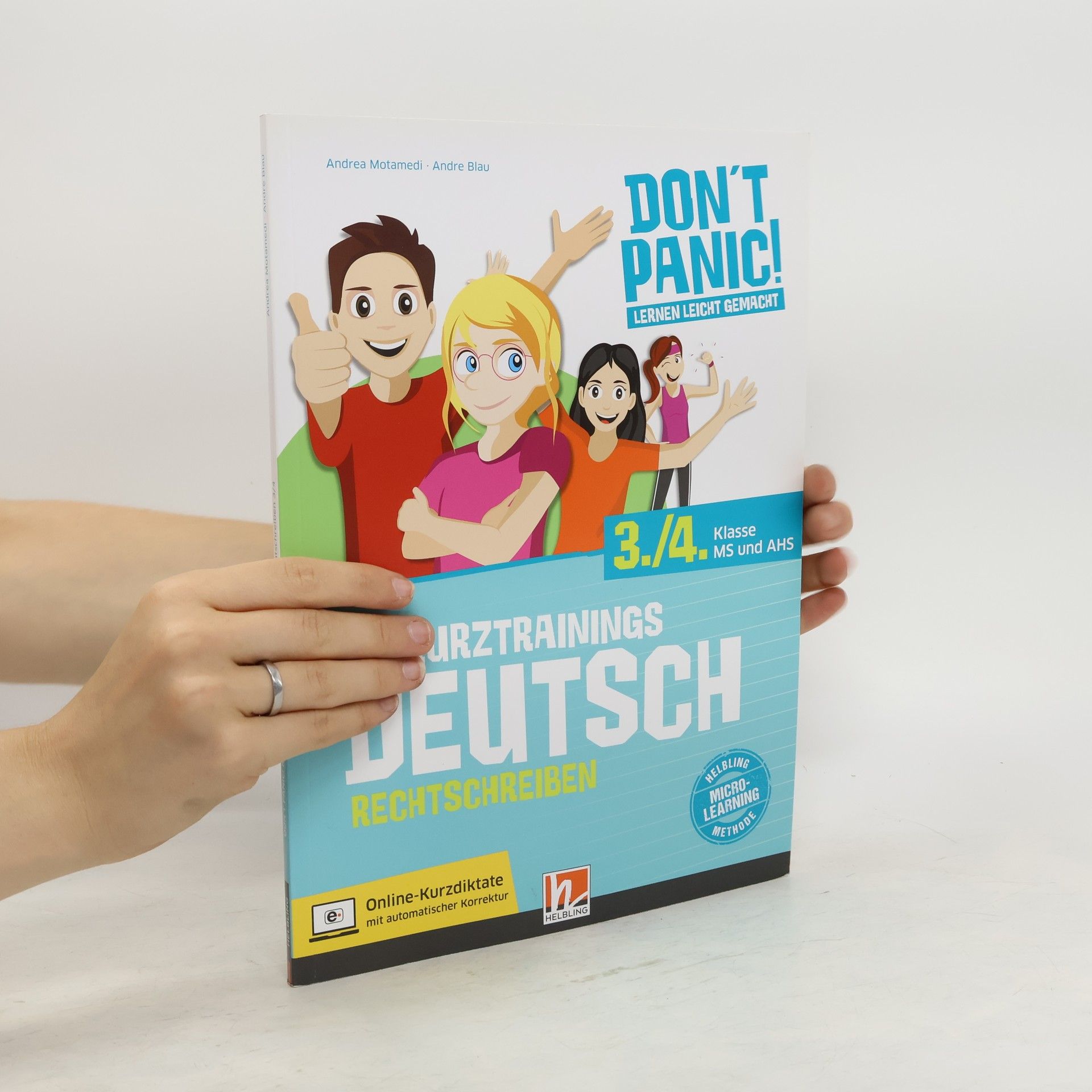 Andrea Motamedi DON'T PANIC! Lernen leicht gemacht, 50 Kurztrainings Deutsch