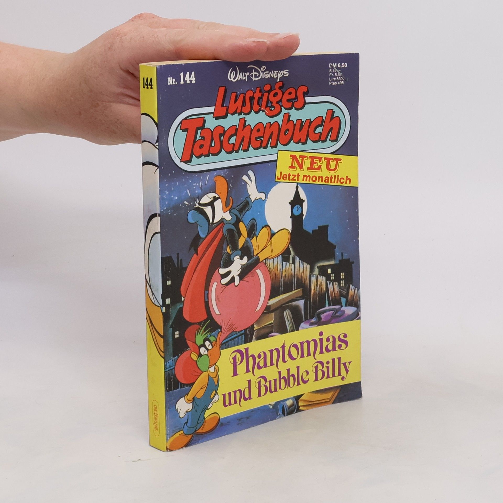Walt Disney Lustiges Taschenbuch 144. Phantomias und Bubble Billy