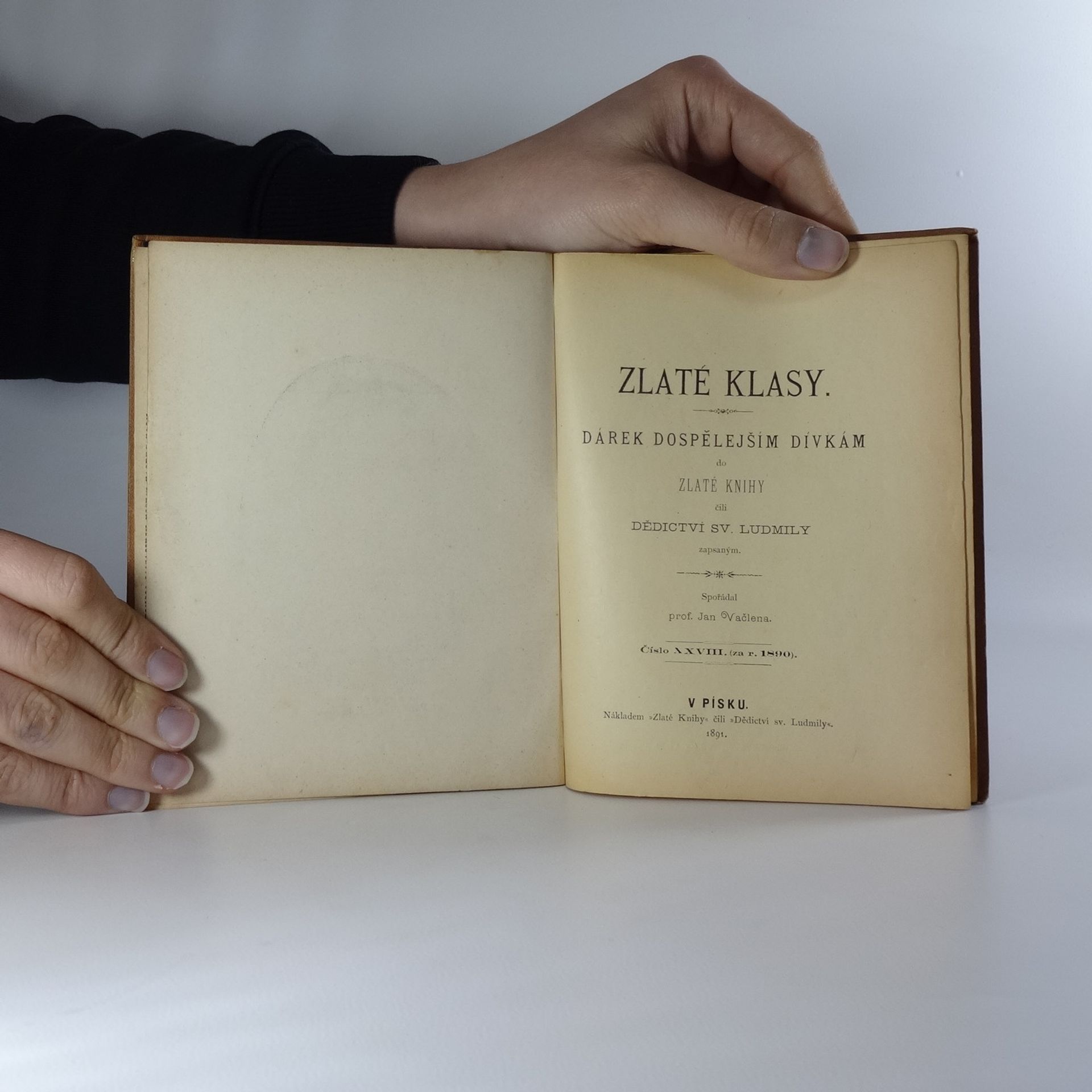 Vačlena Jan Zlaté klasy. Číslo XXVIII.
