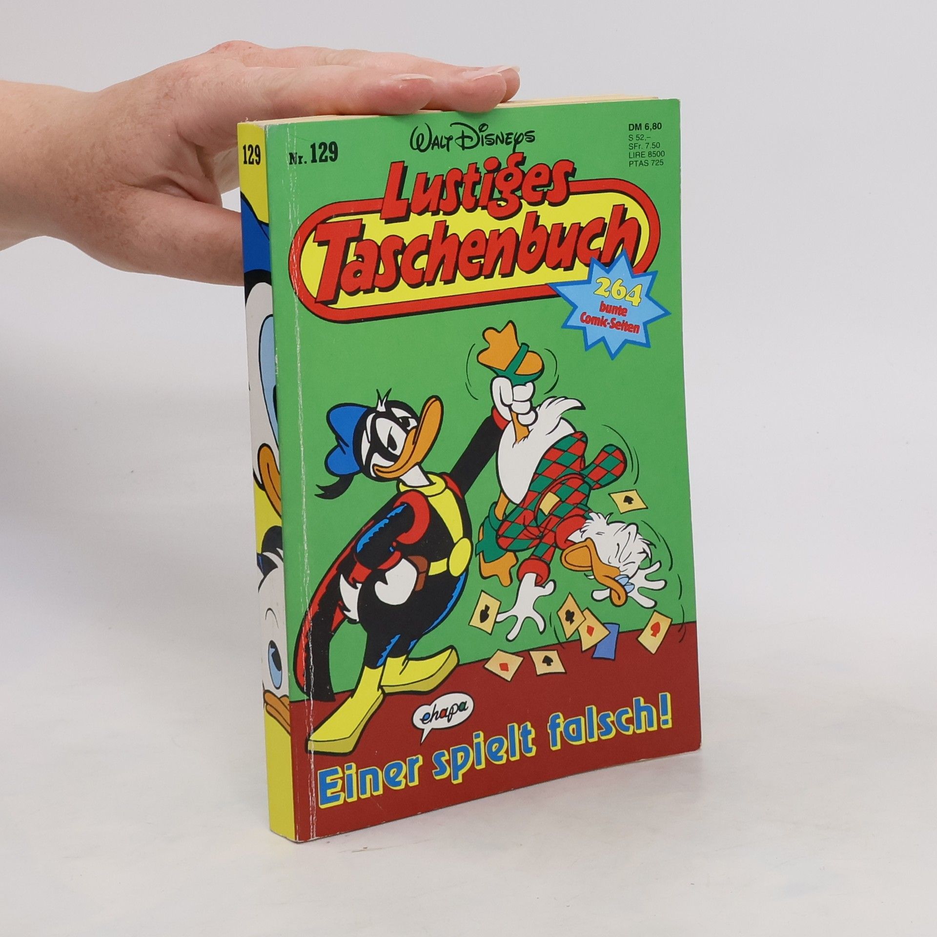 Walt Disney Lustiges Taschenbuch Nr. 129. Einer spielt falsch!