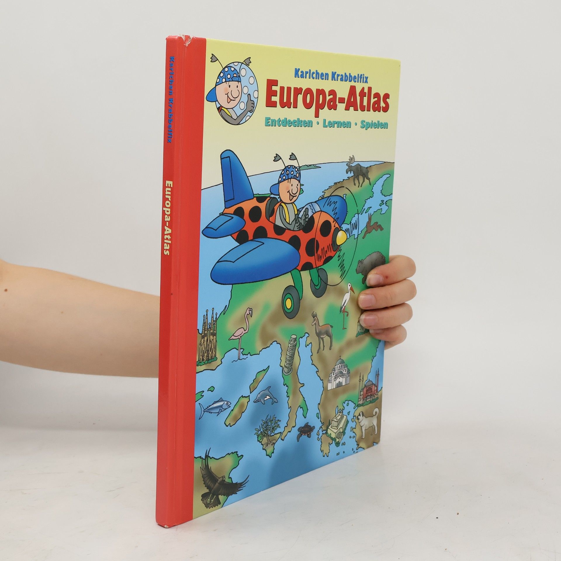 Anke Nixdorf Karlchen Krabbelfix Europa-Atlas