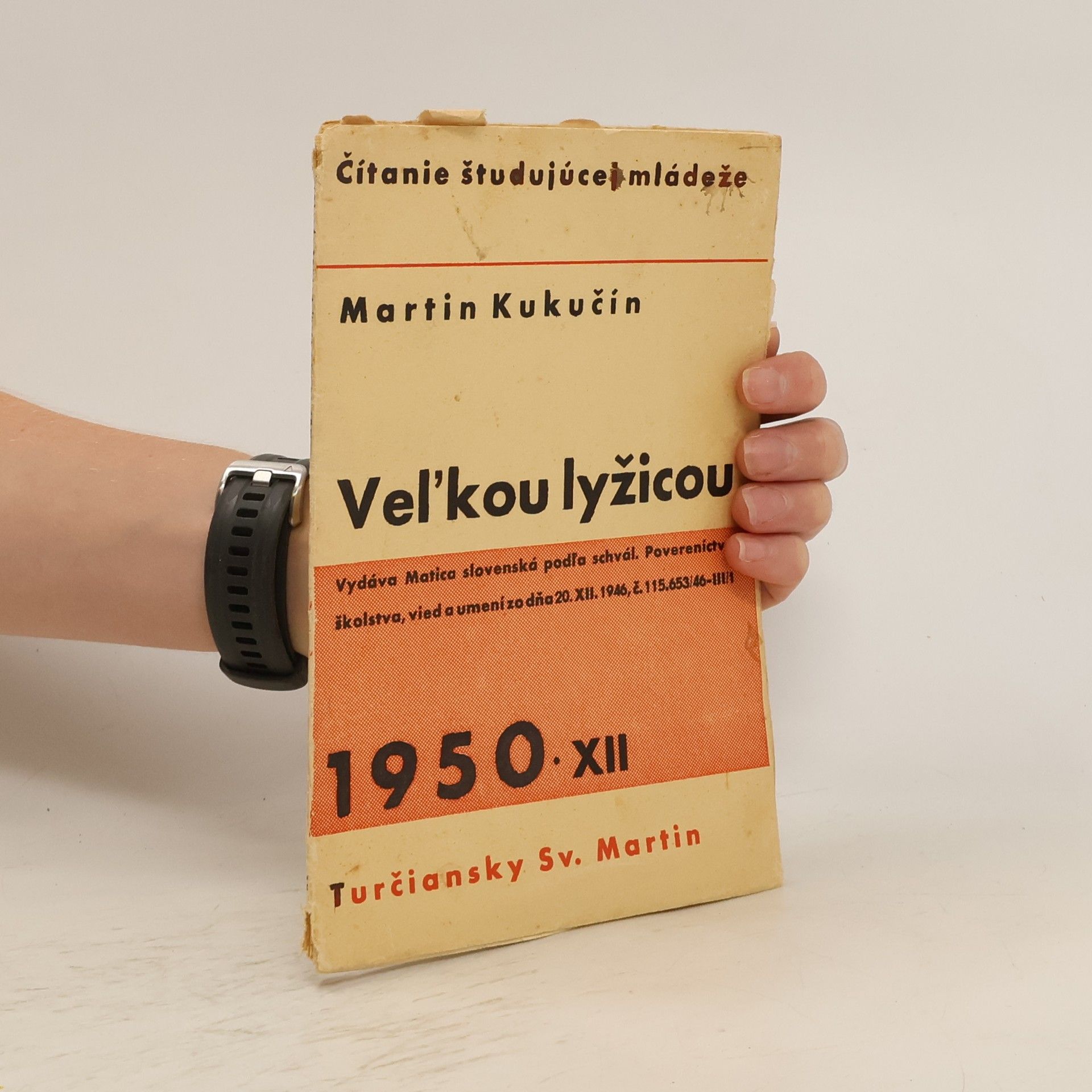 Martin Kukučín Veľkou lyžicou