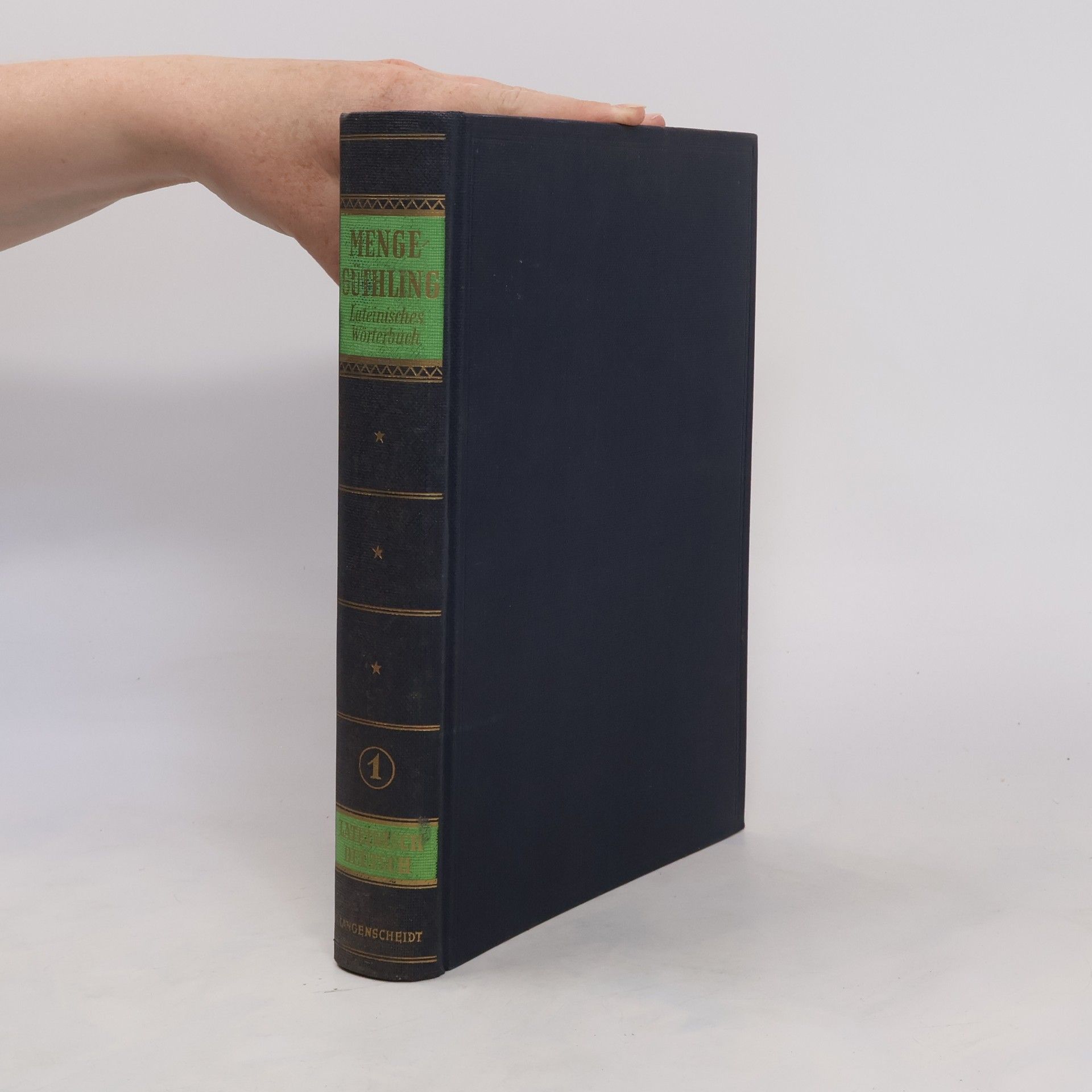 Hermann Menge Menge-Güthling Enzyklopädisches Wörterbuch der lateinischen und deutschen Sprache