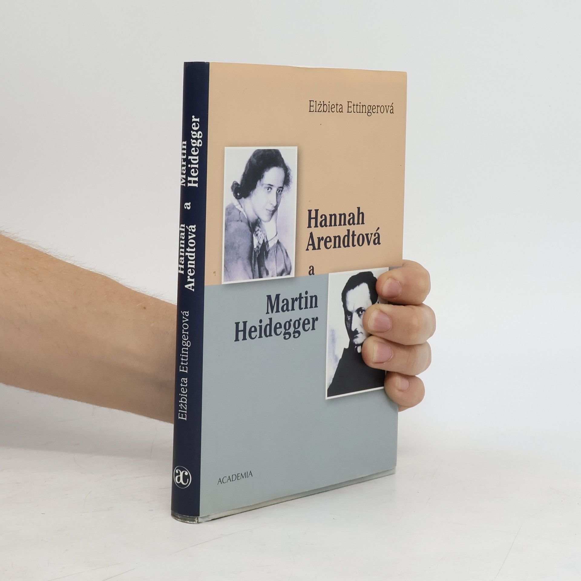 Elżbieta Ettinger Hannah Arendtová a Martin Heidegger