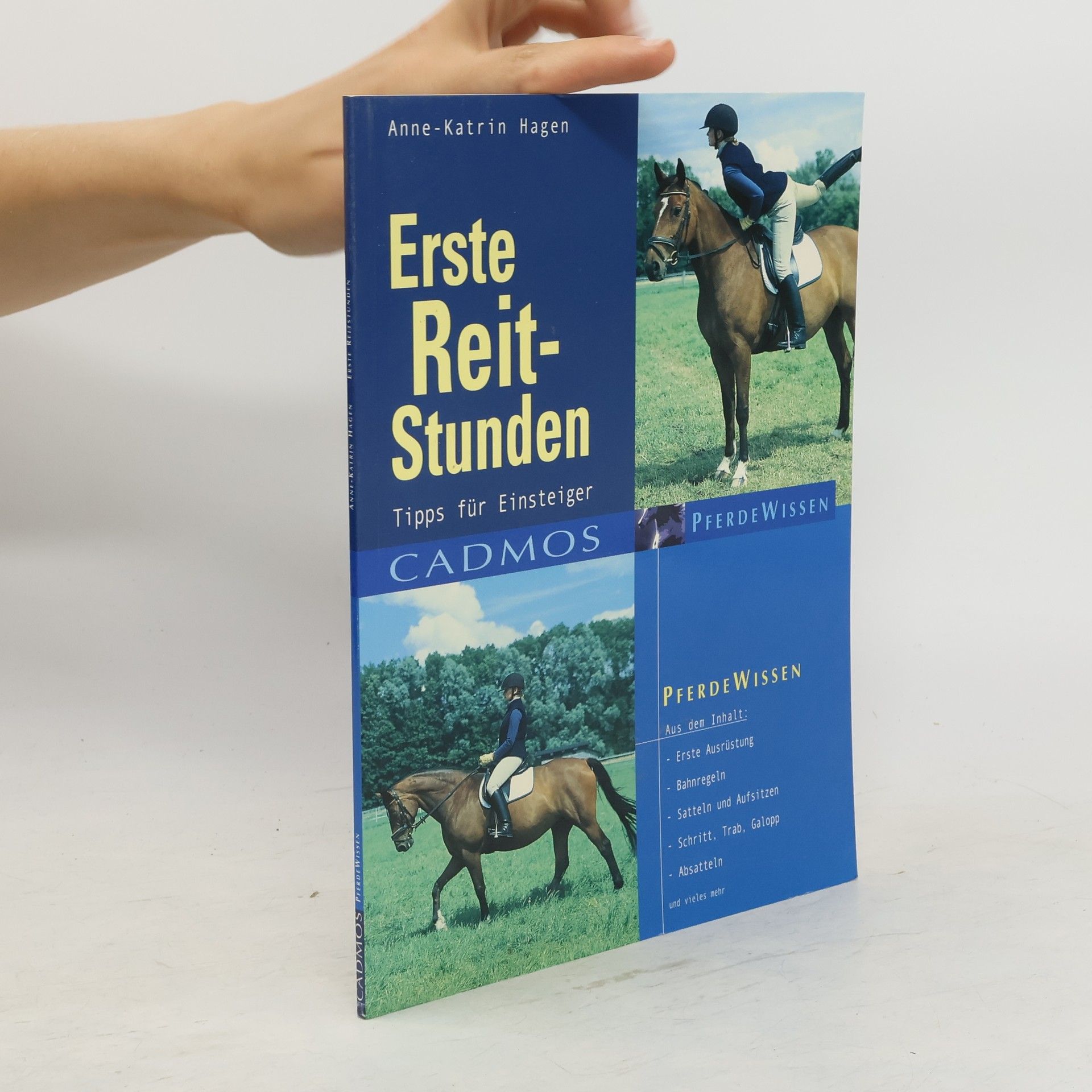 Anne Katrin Hagen Erste Reitstunden