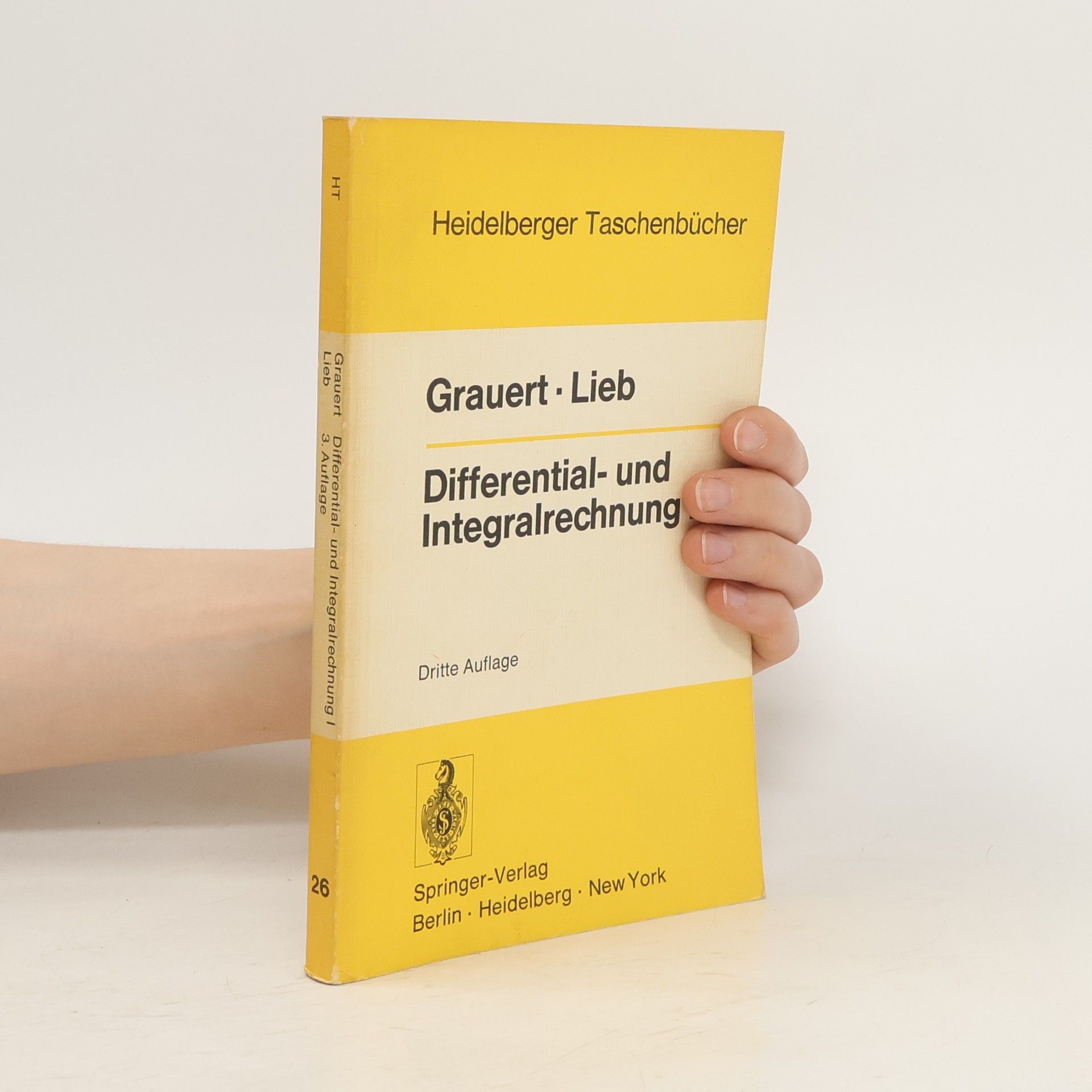 Hans Grauert Differential- und Integralrechnung