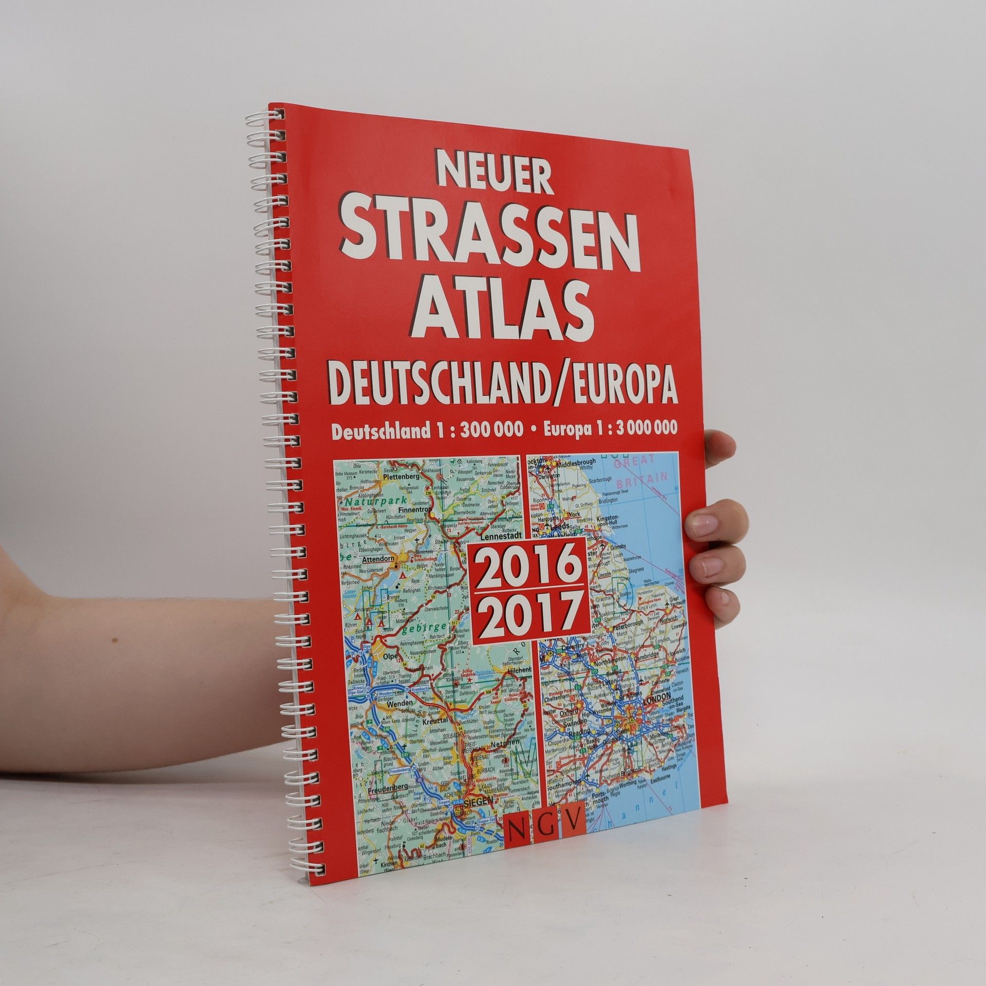 Autorenkollektiv Neuer Straßenatlas Deutschland/Europa 2016/2017