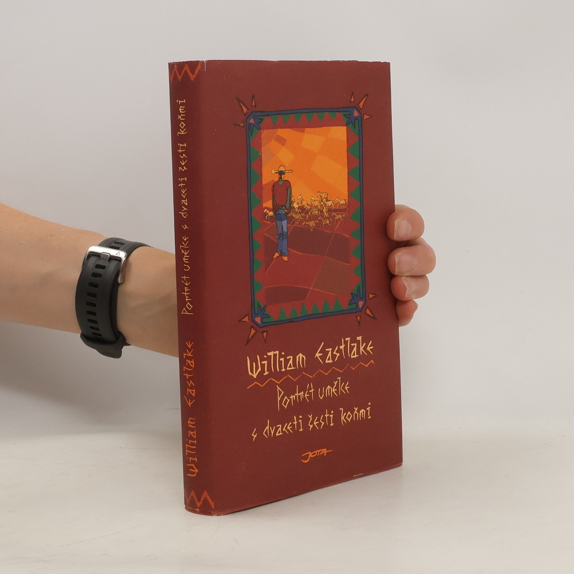 William Eastlake Portrét umělce s dvaceti šesti koňmi