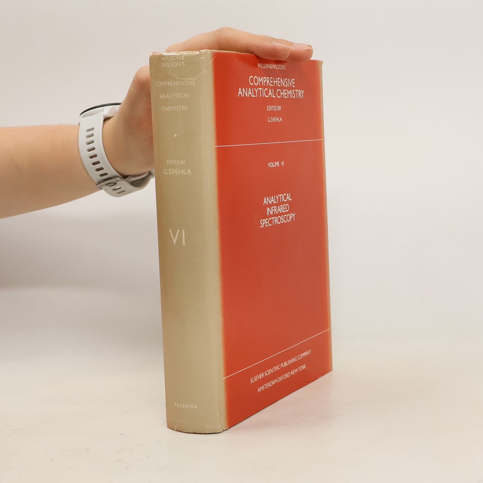 Gyula Svehla Comprehensive Analytical Chemistry 6. Analytical Infrared Spectroscopy