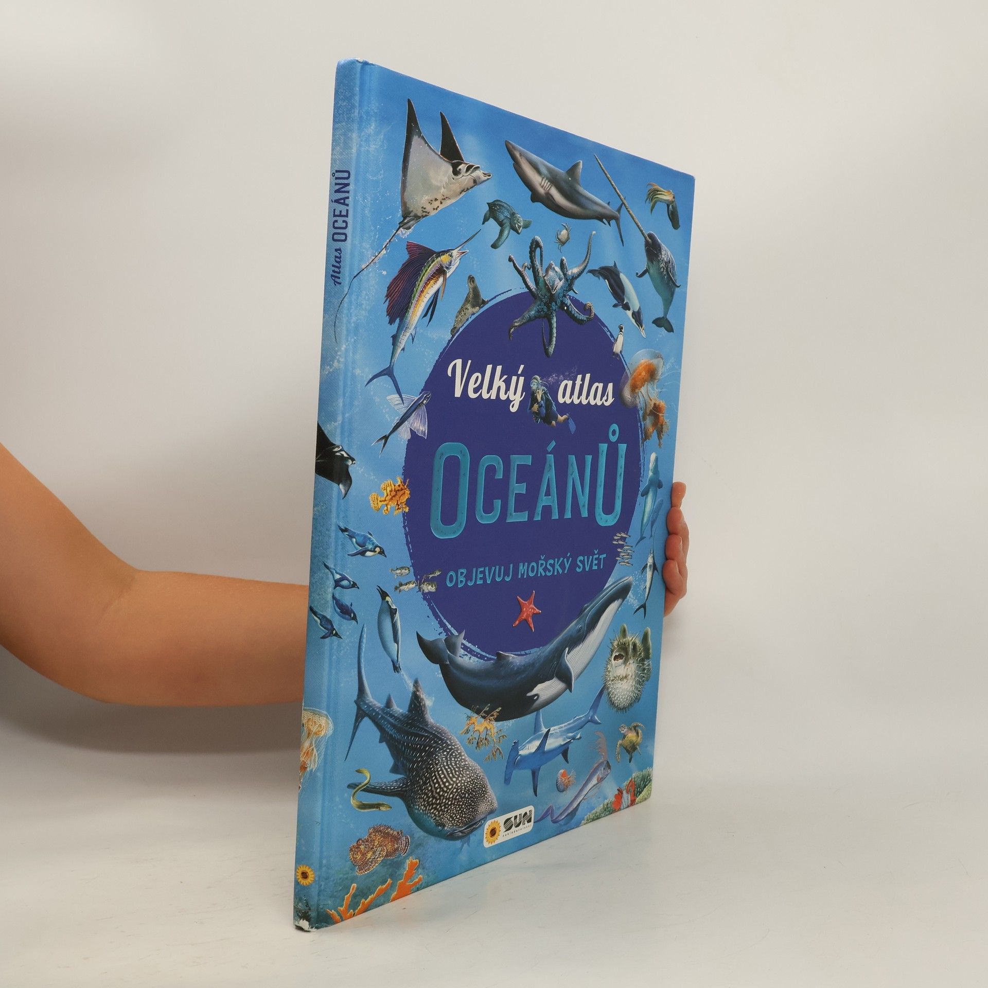 Lidia di Blasi Velký atlas oceánů : objevuj mořský svět