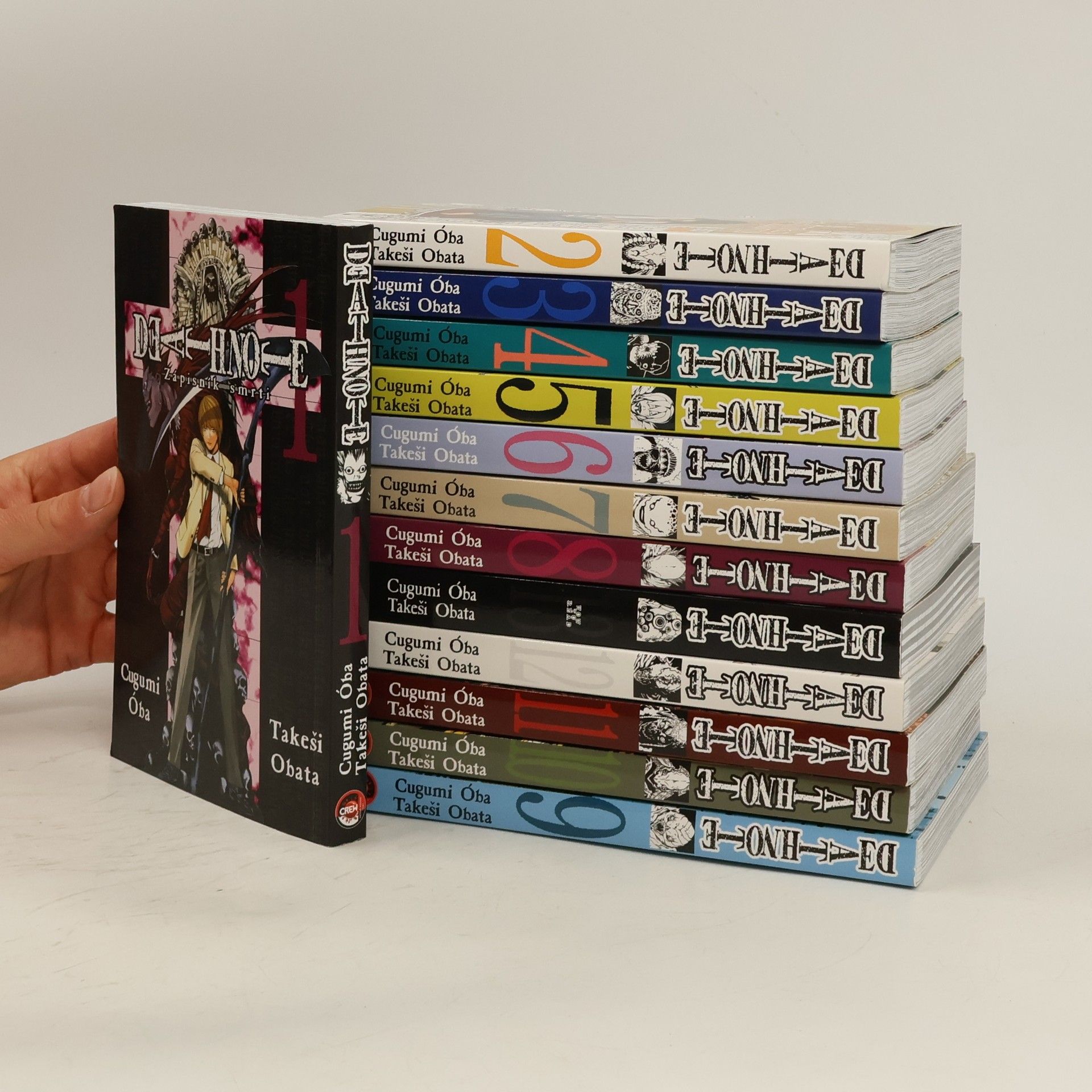 Cugumi Óba Death note = Zápisník smrti 1-13