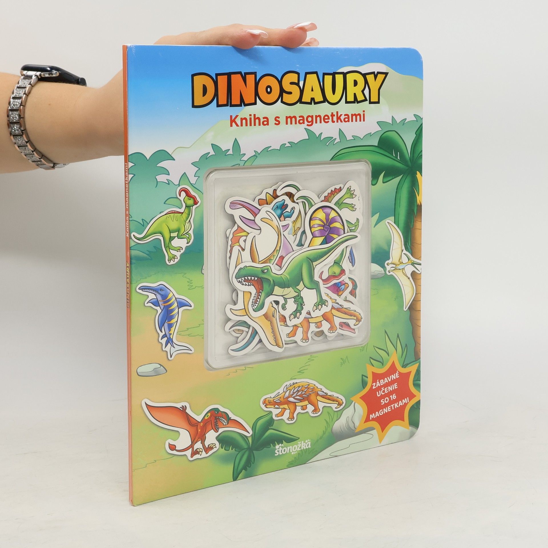unbekannt Kniha s magnetkami: Dinosaury