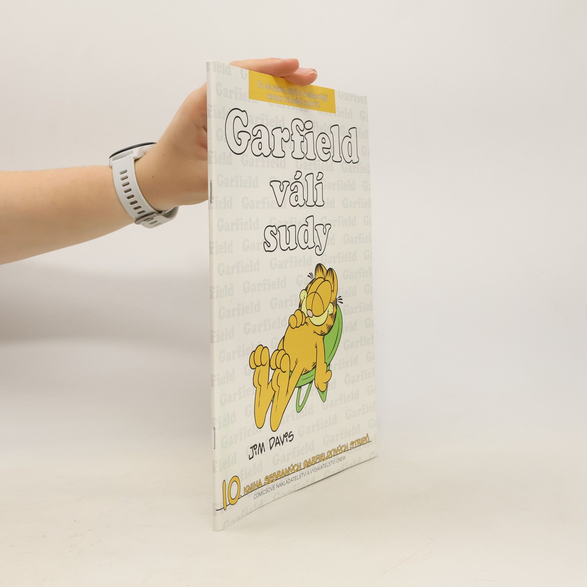Jim Davis Garfield válí sudy