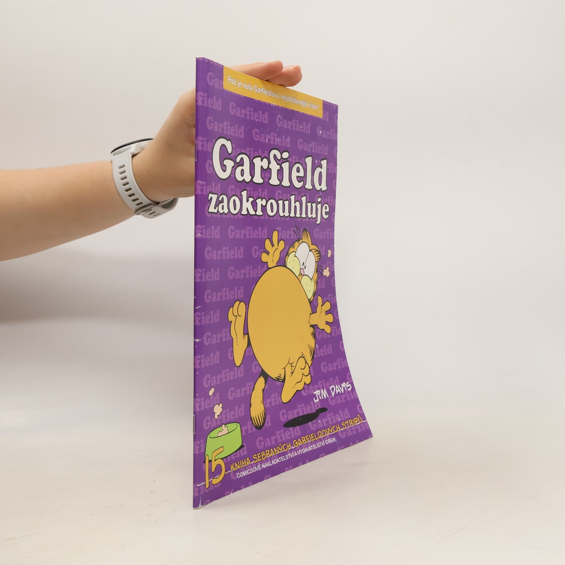 Jim Davis Garfield zaokrouhluje