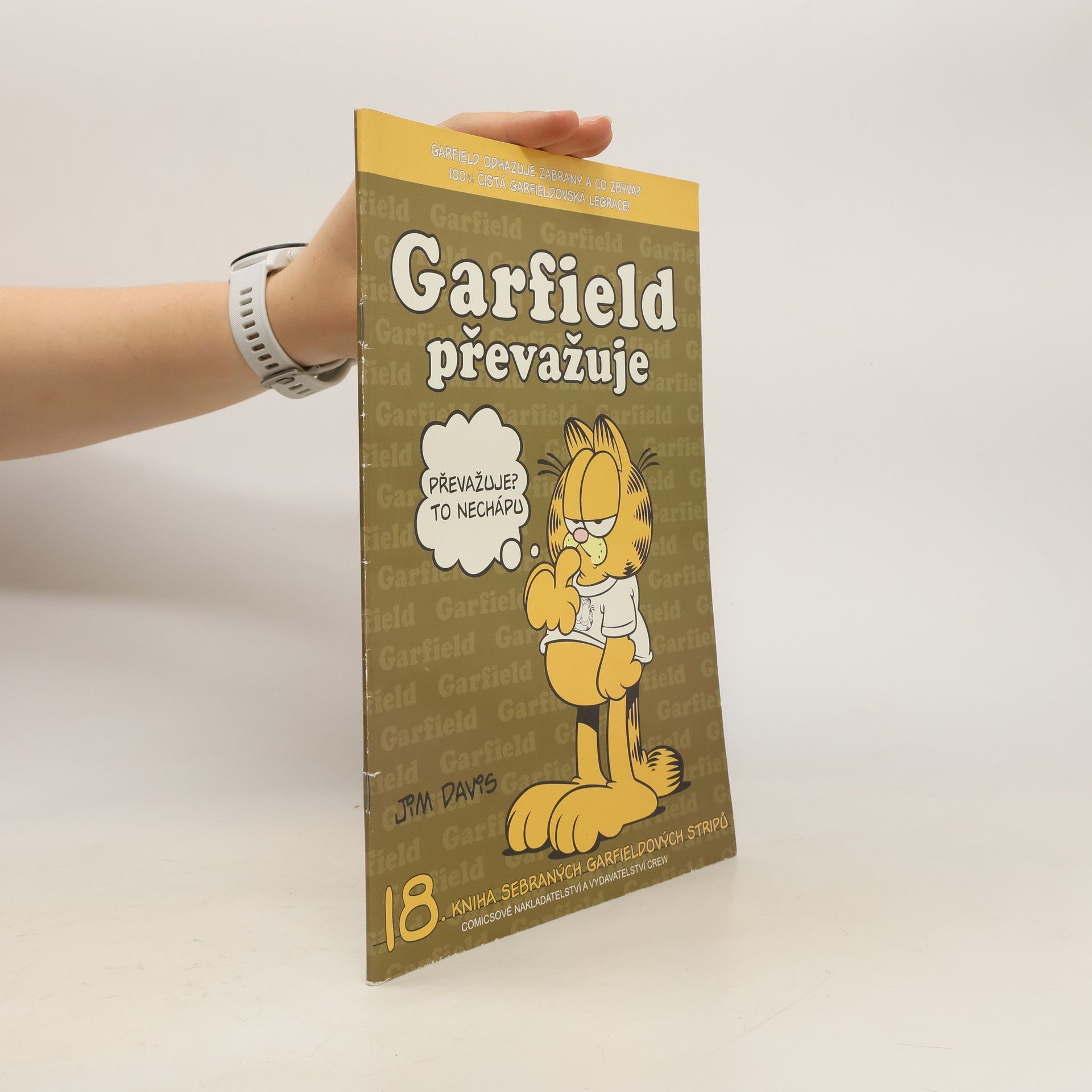 Jim Davis Garfield převažuje 18