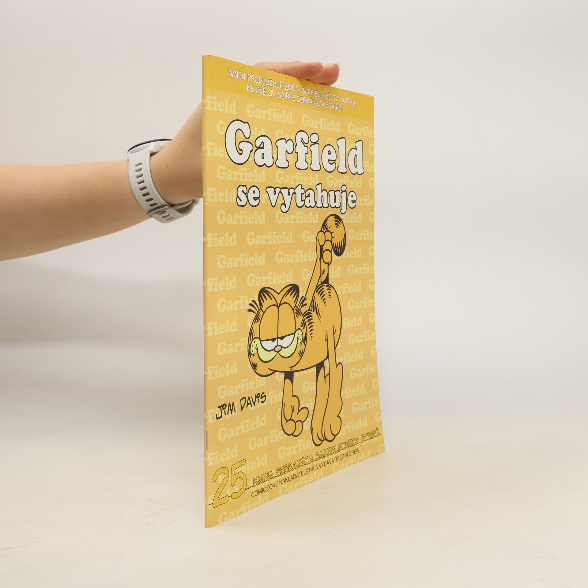 Jim Davis Garfield se vytahuje