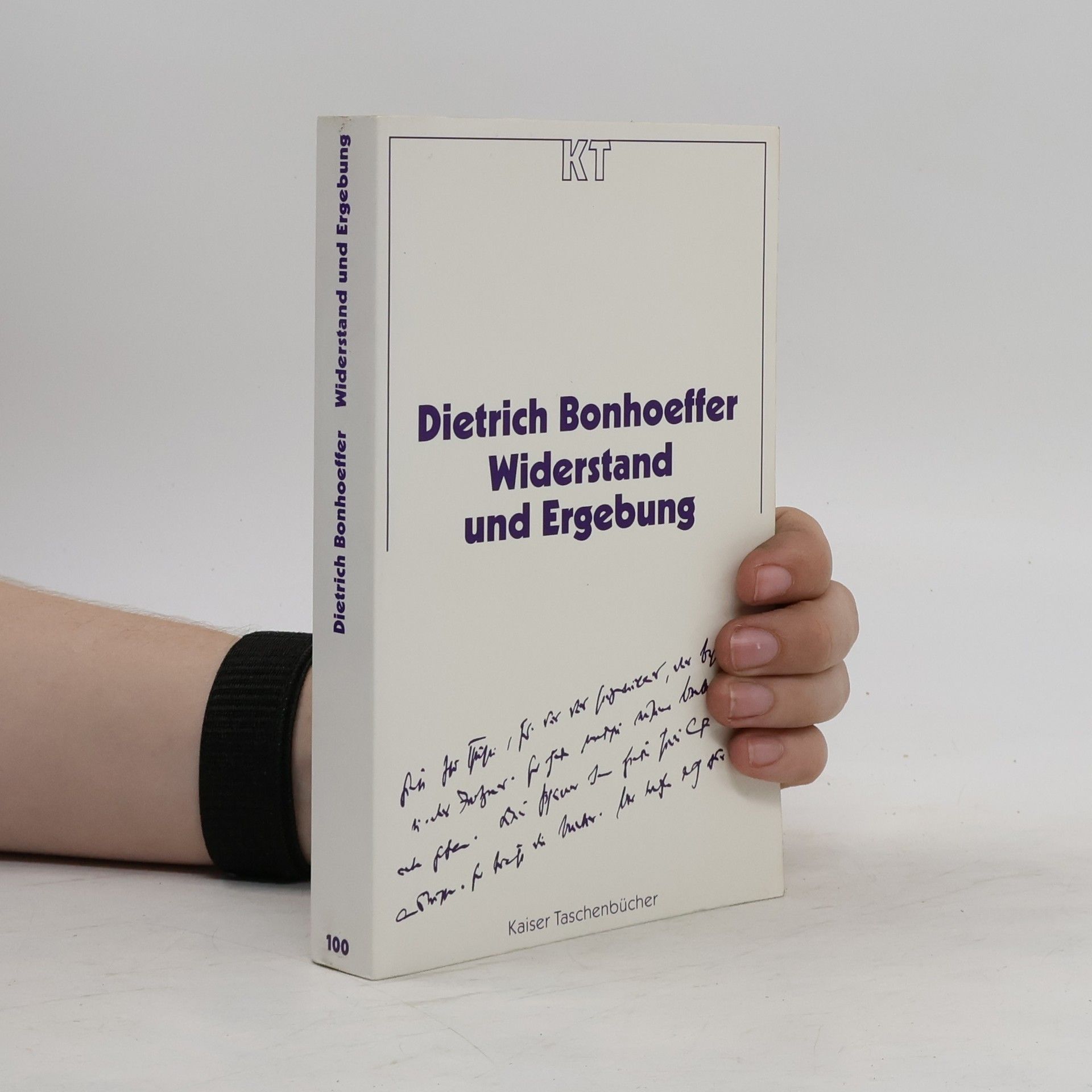 Dietrich Bonhoeffer Widerstand und Ergebung