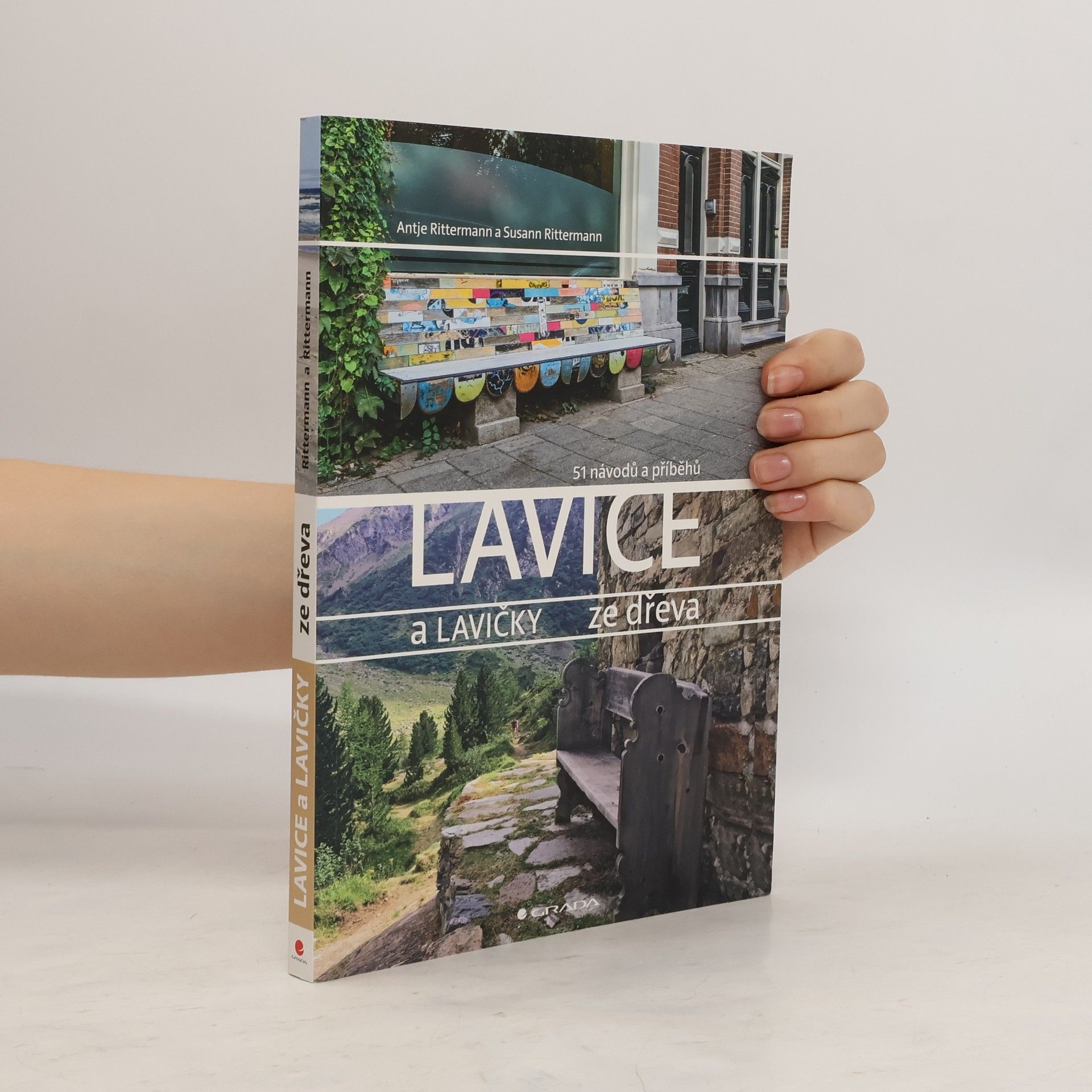 Antje Rittermann Lavice a lavičky ze dřeva