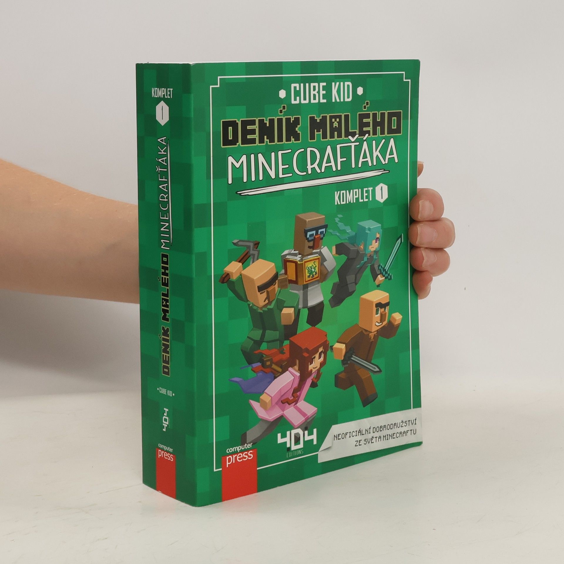 Barbora Antonová Deník malého Minecrafťáka. Komplet 1