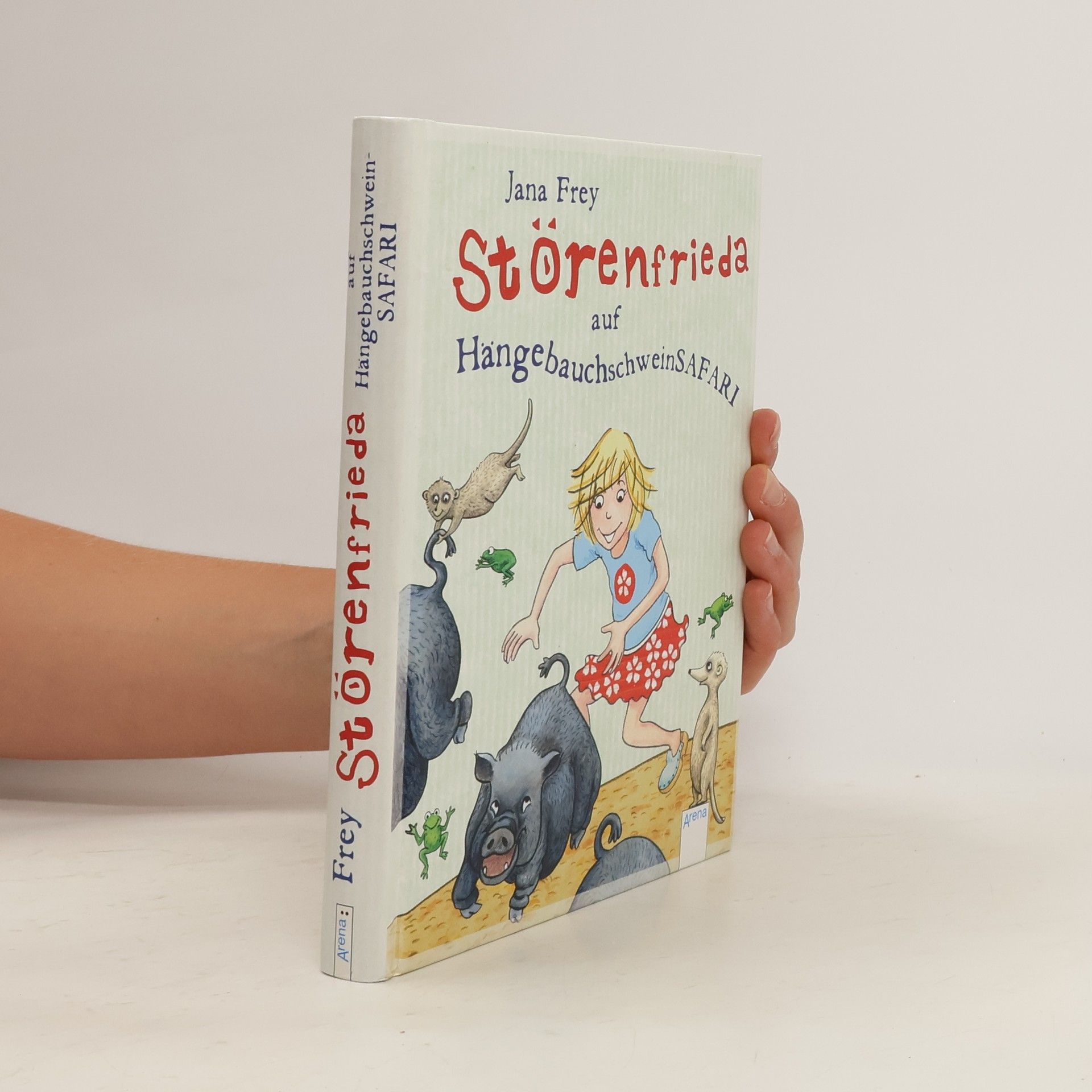 Jana Frey Störenfrieda auf Hängebauchschweinsafari