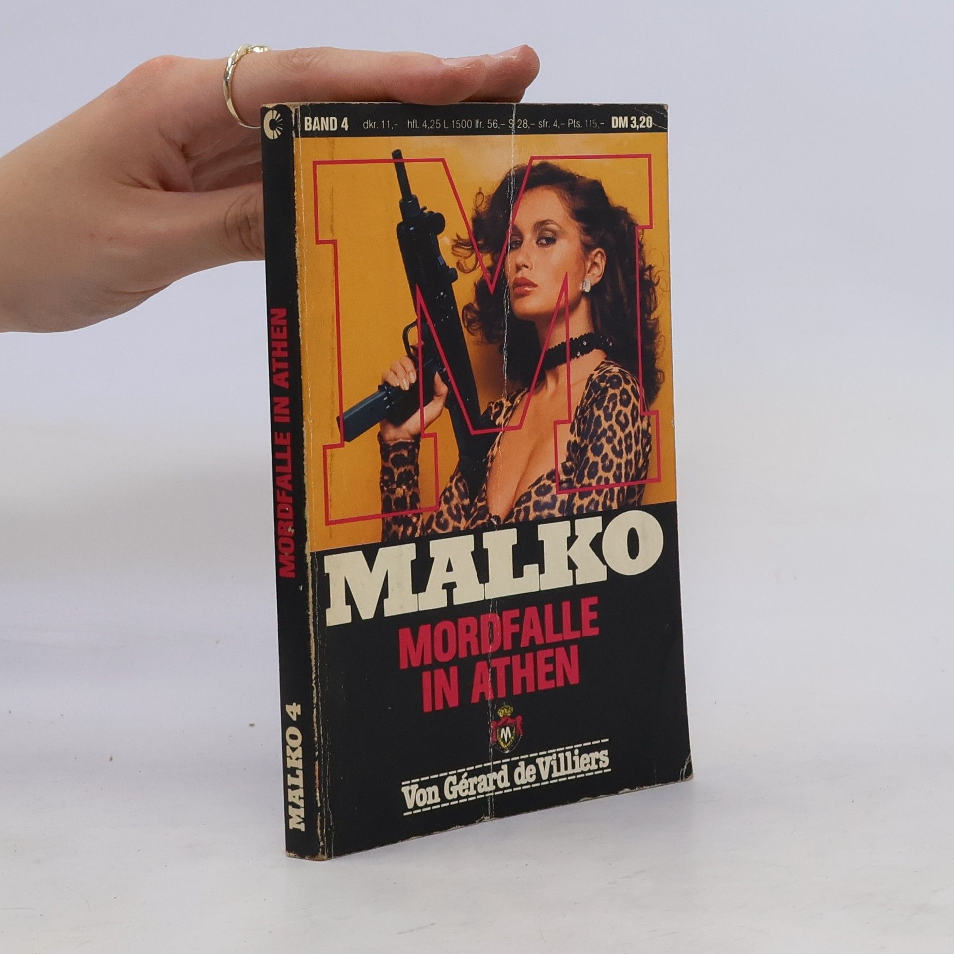 Von Gérard de Villiers Malko 4  Mordfalle In Athen
