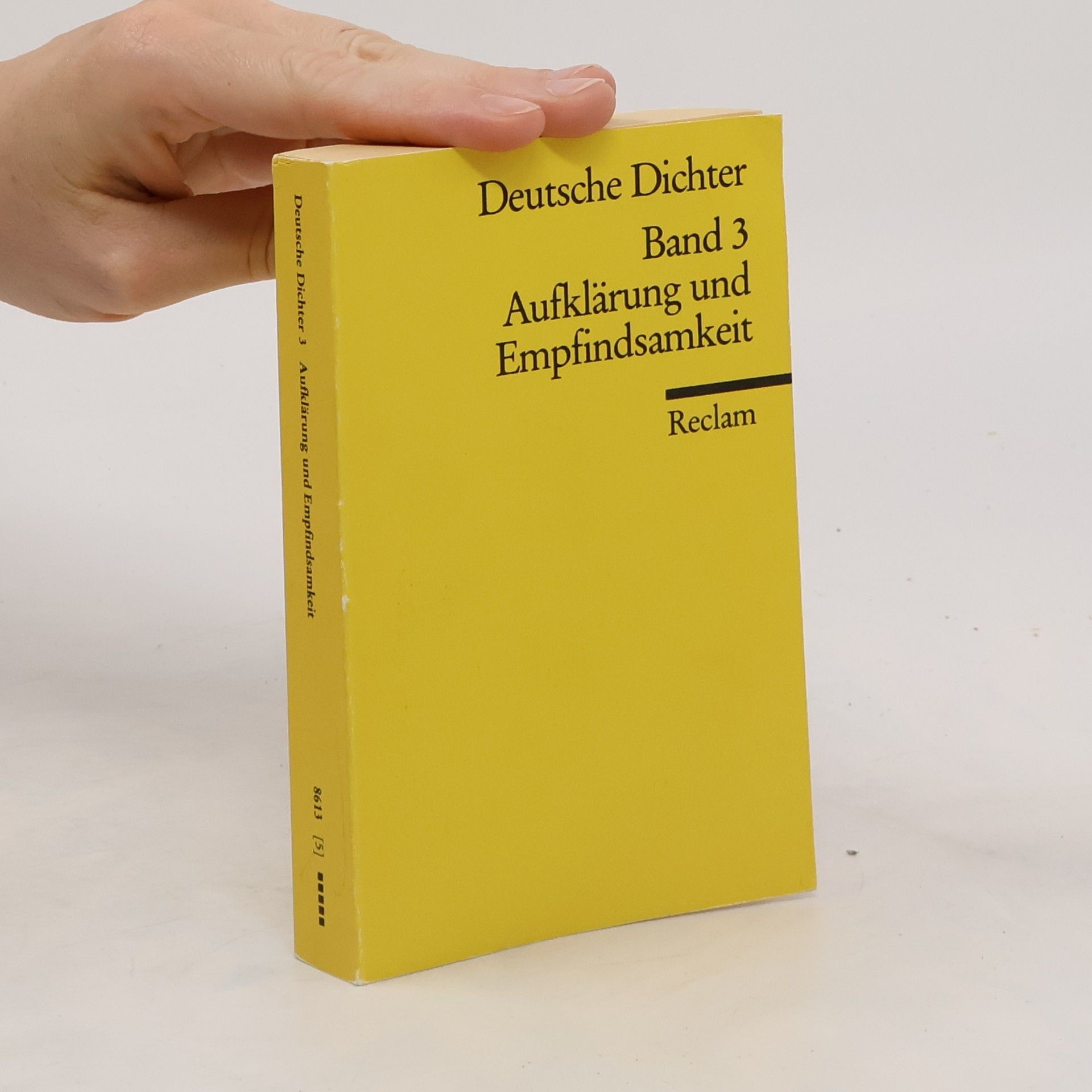 Gunter E. Grimm Deutsche Dichter. Band 3, Aufklärung und Empfindsamkeit
