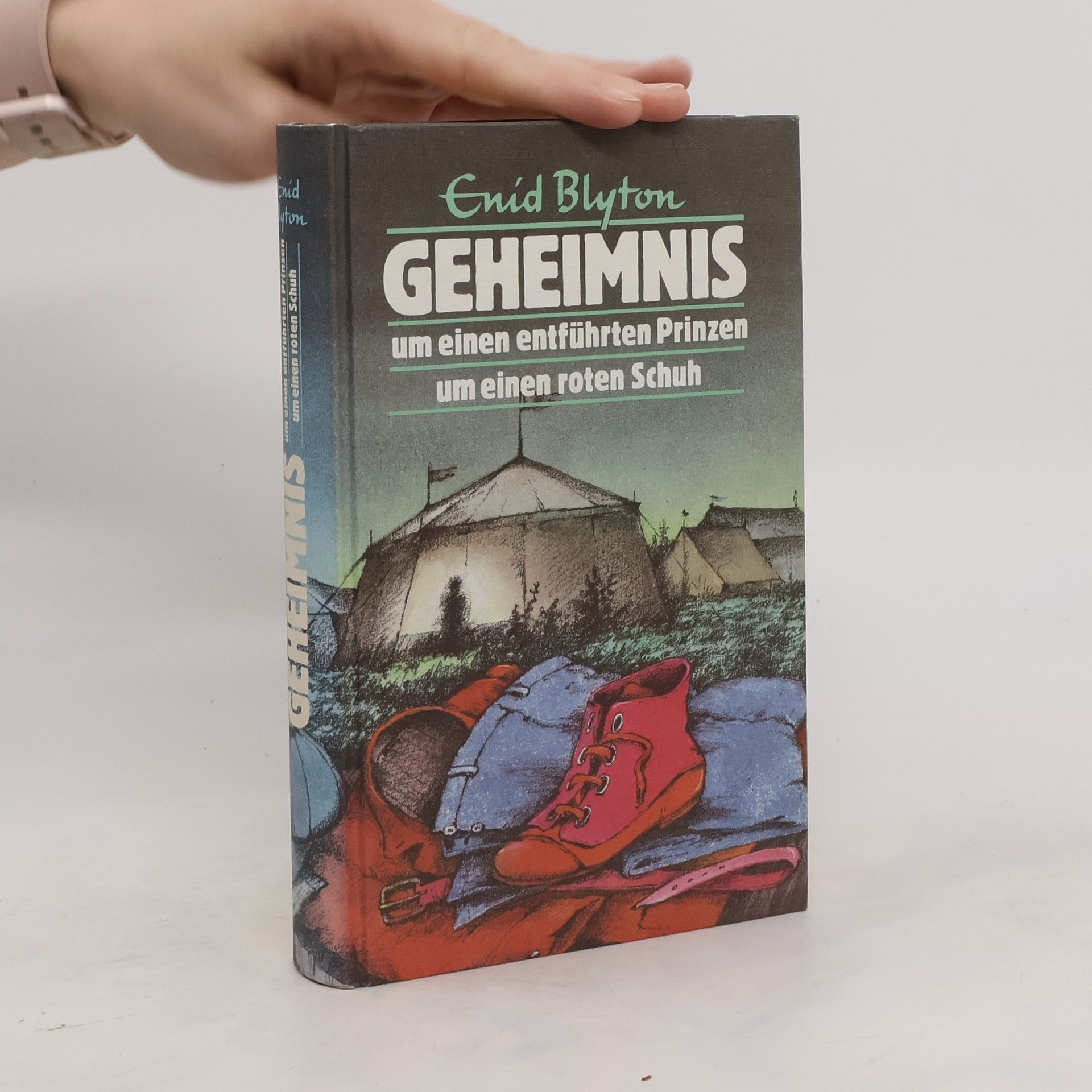 Enid Blyton Geheimnis um einen entführten Prinzen um einen roten Schuh